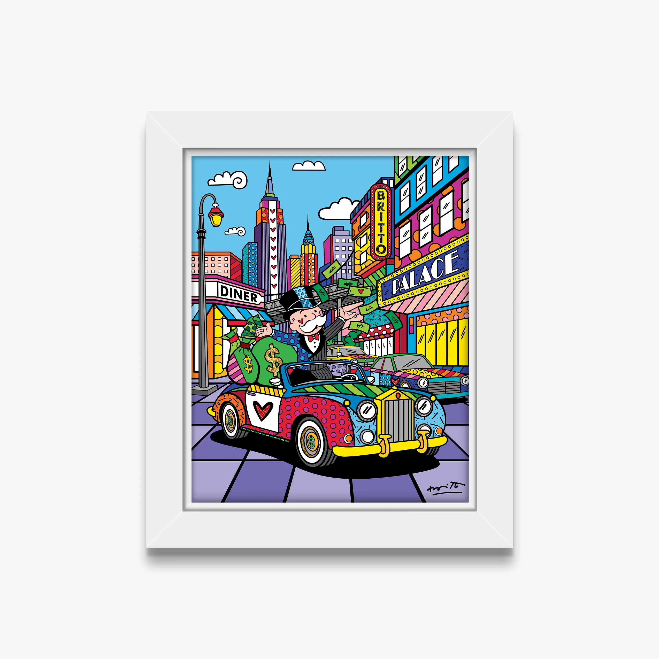 Love My Life (Monopoly By Britto) - Limited Edition Print - Image 17