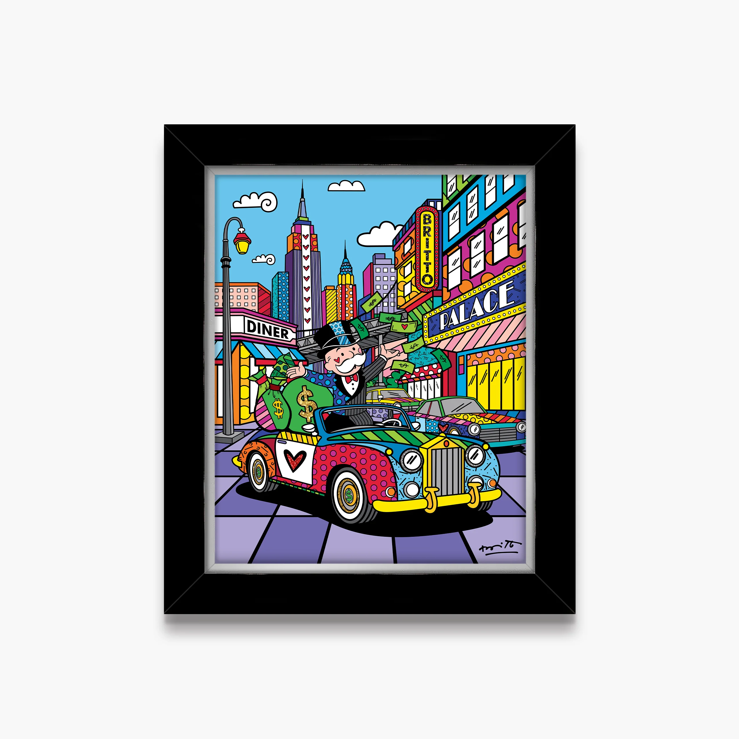 Love My Life (Monopoly By Britto) - Limited Edition Print - Image 19