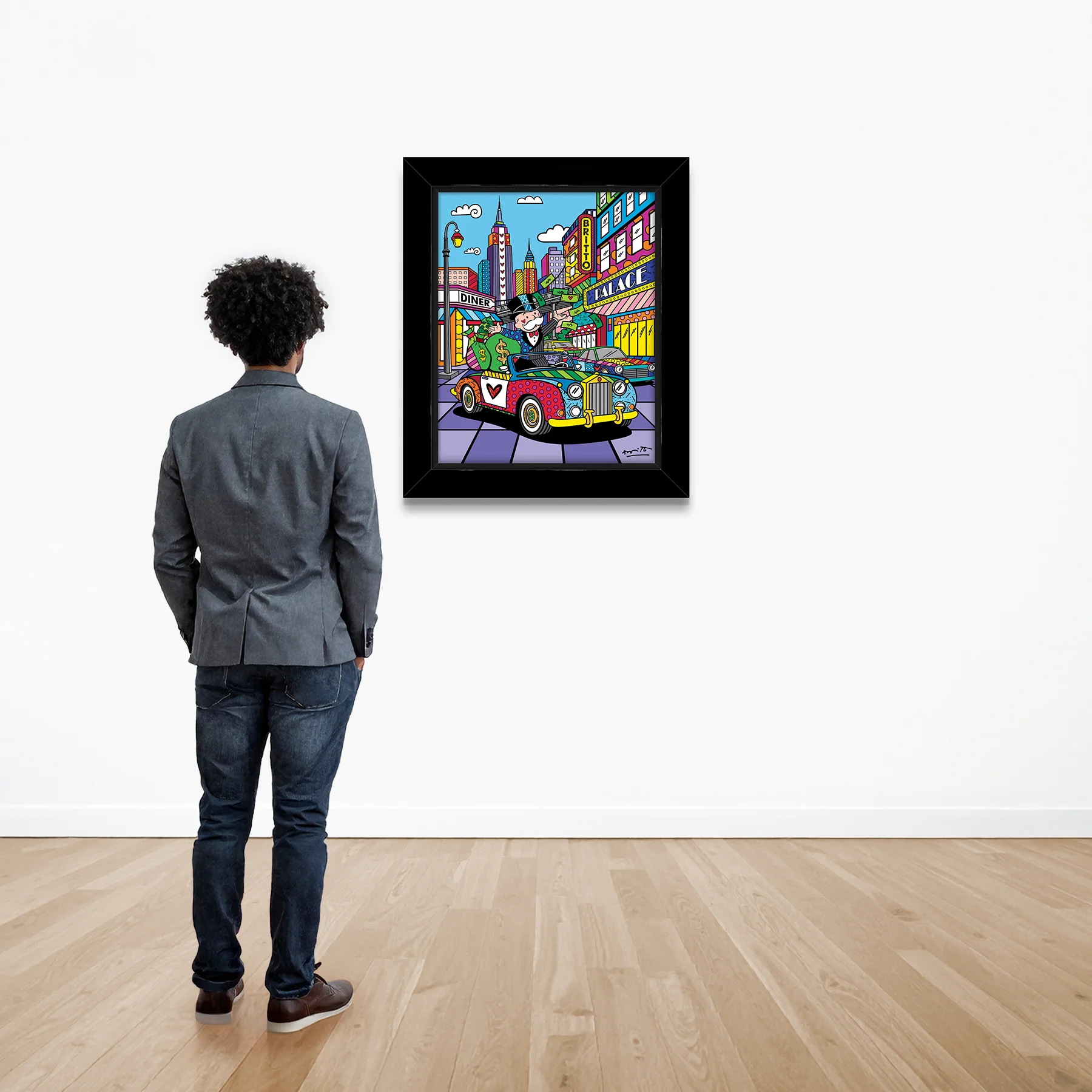 Love My Life (Monopoly By Britto) - Limited Edition Print - Image 4