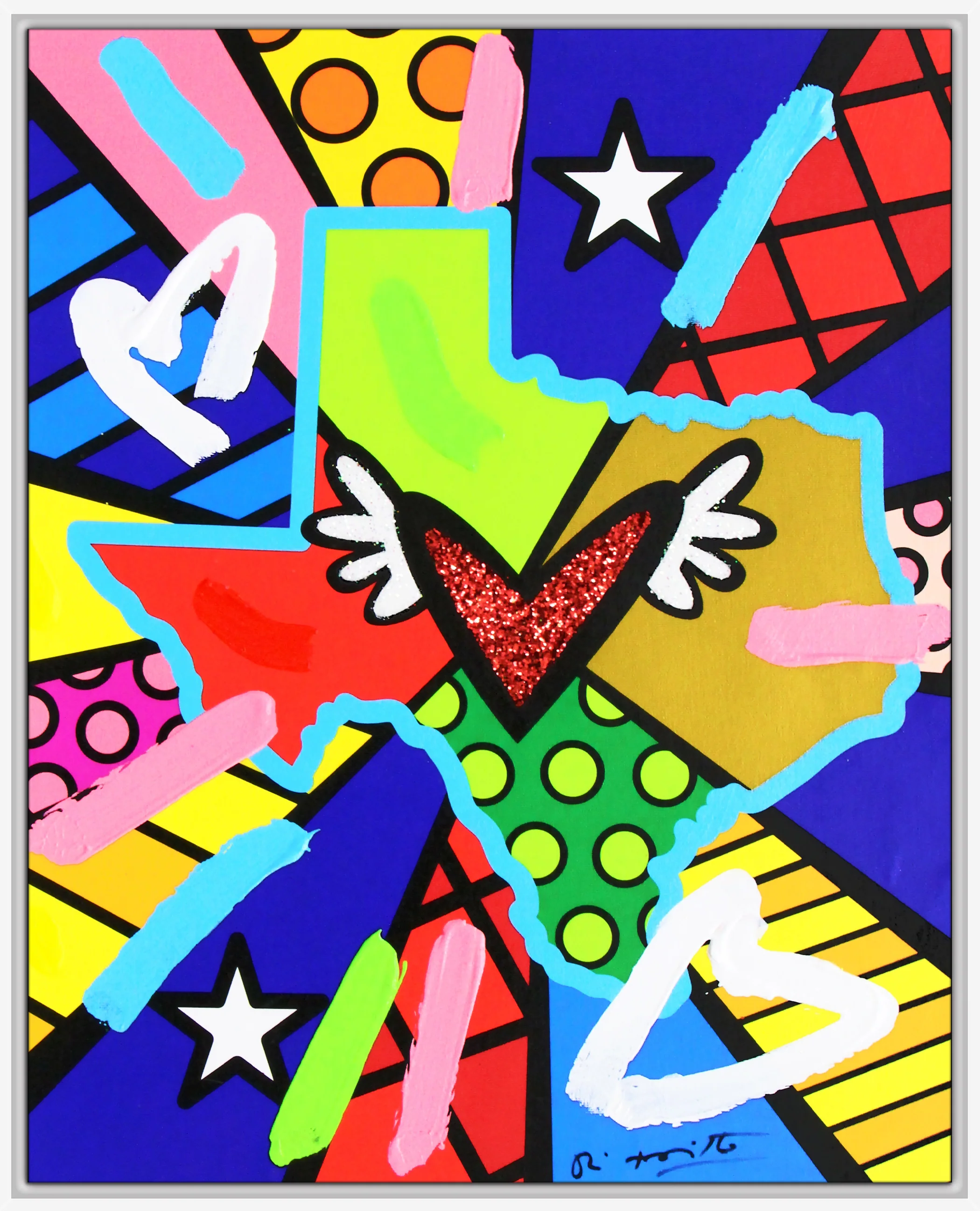 Love Texas - Mixed Media Original - Image 15