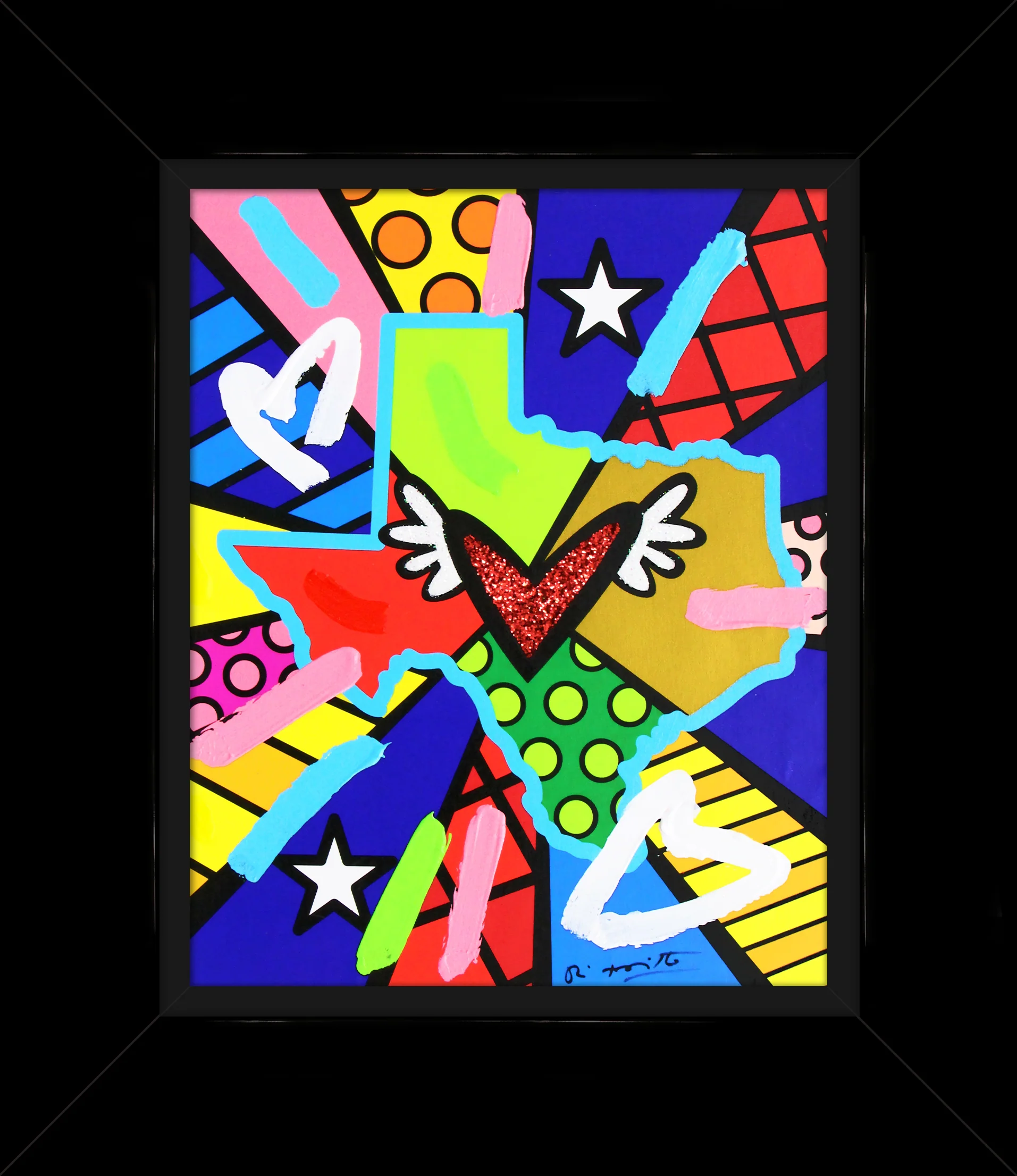 Love Texas - Mixed Media Original - Image 5