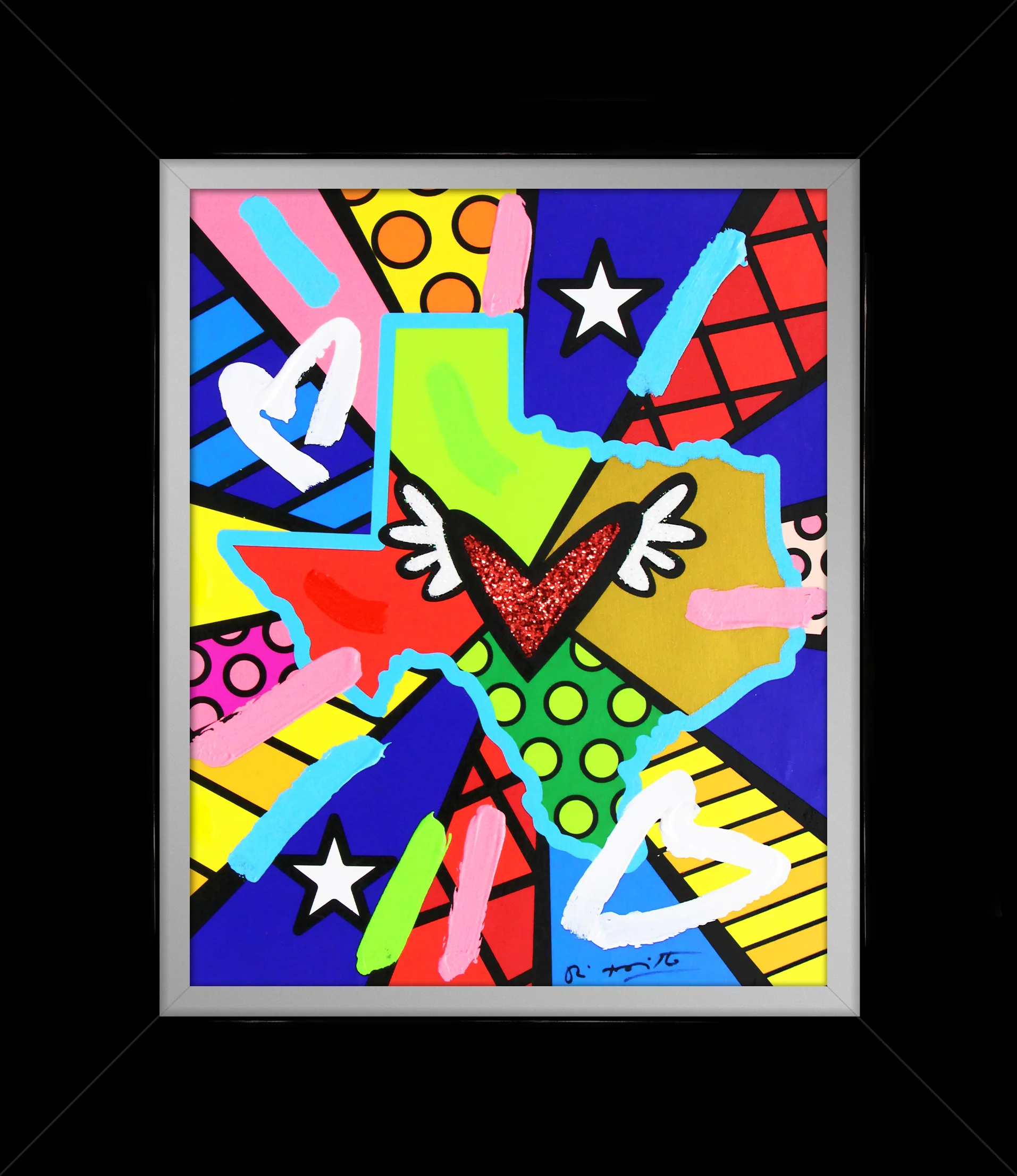 Love Texas - Mixed Media Original - Image 6