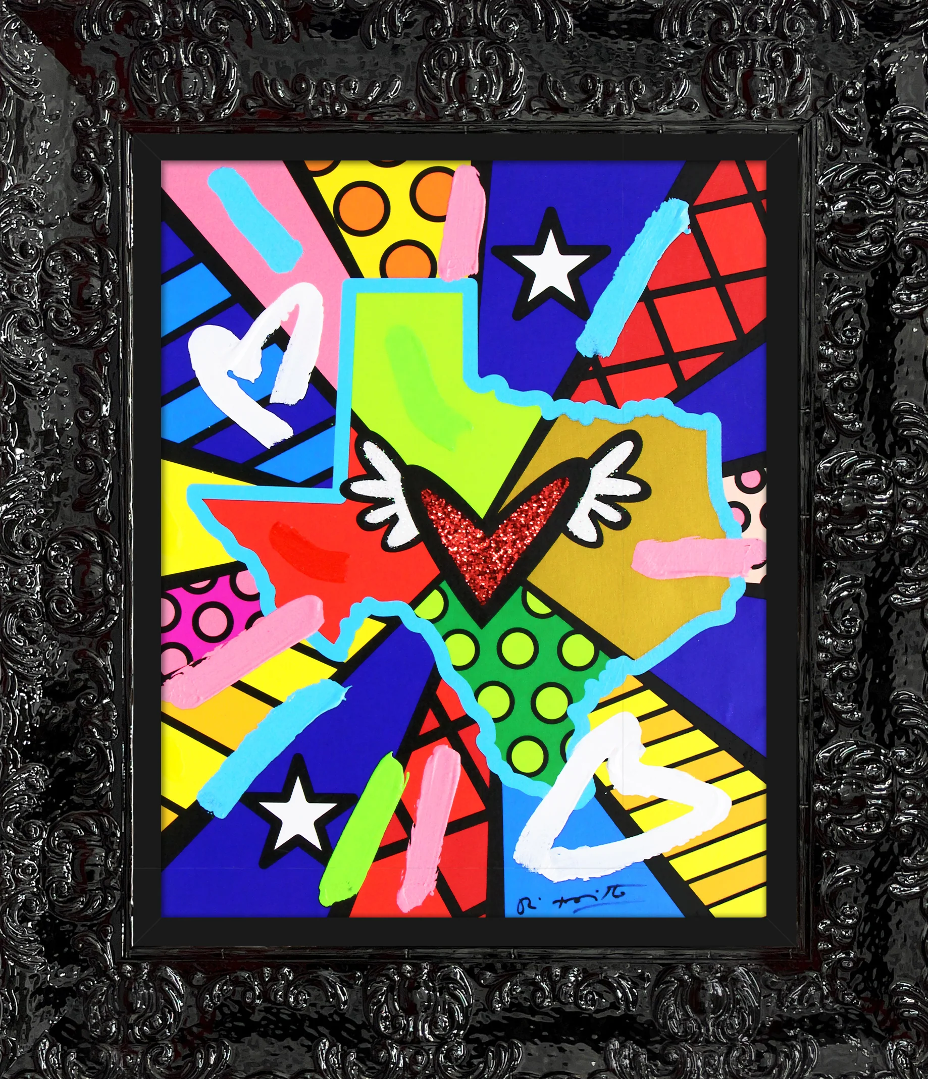 Love Texas - Mixed Media Original - Image 7