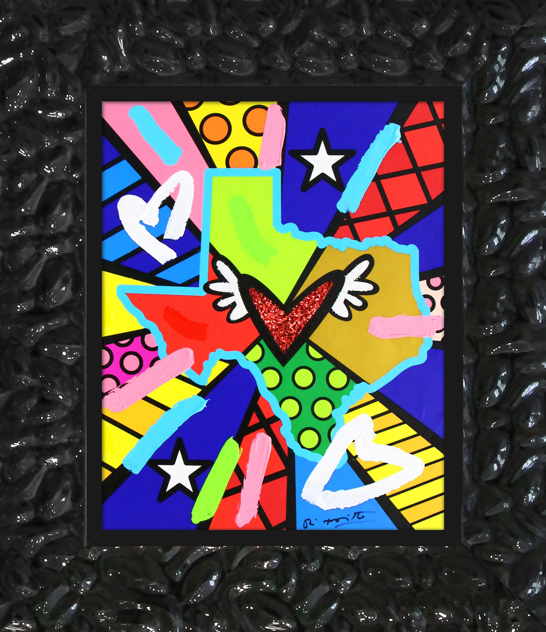 Love Texas - Mixed Media Original - Image 9