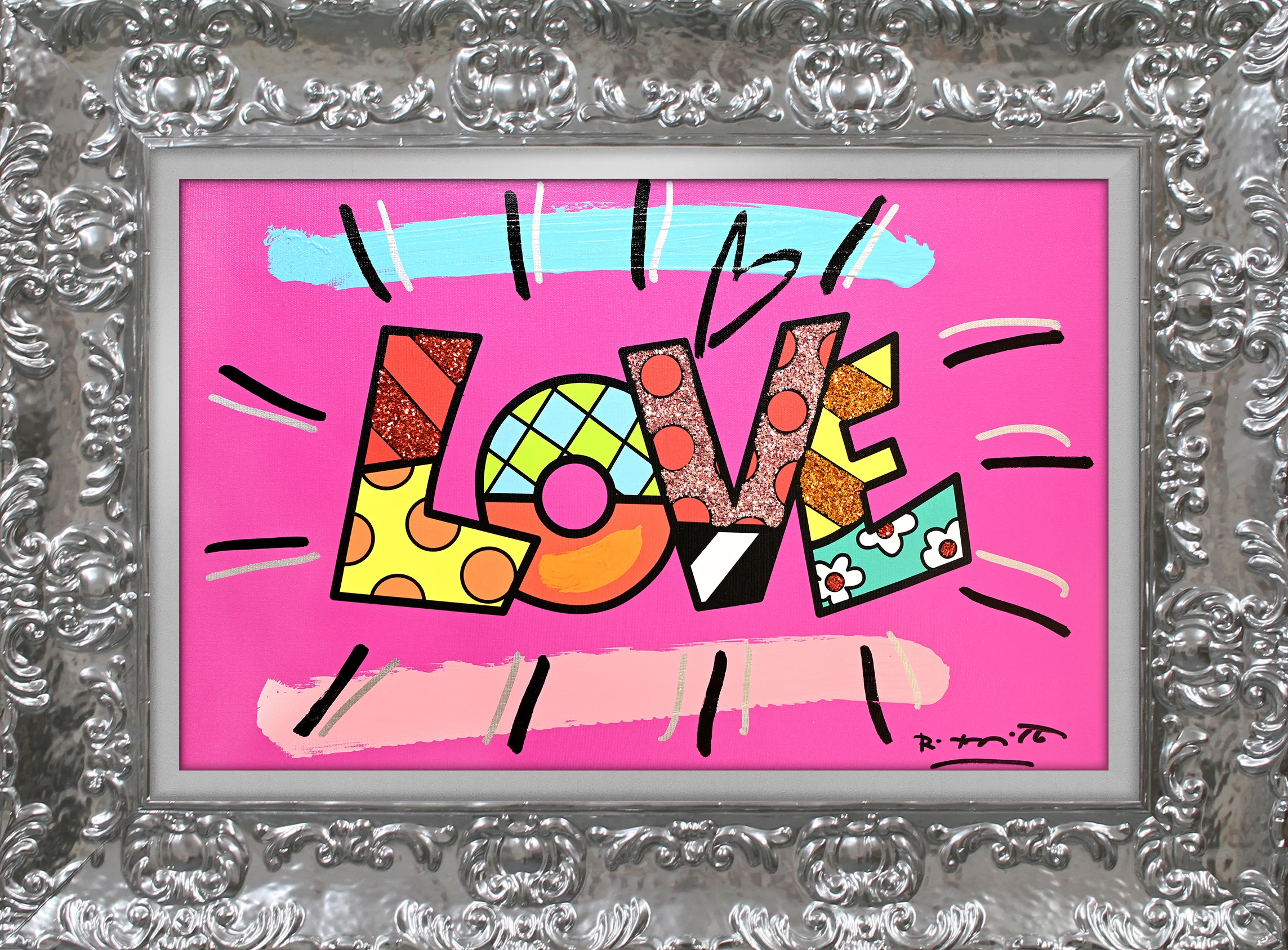 Love (Word) - Mixed Media Original - Image 10