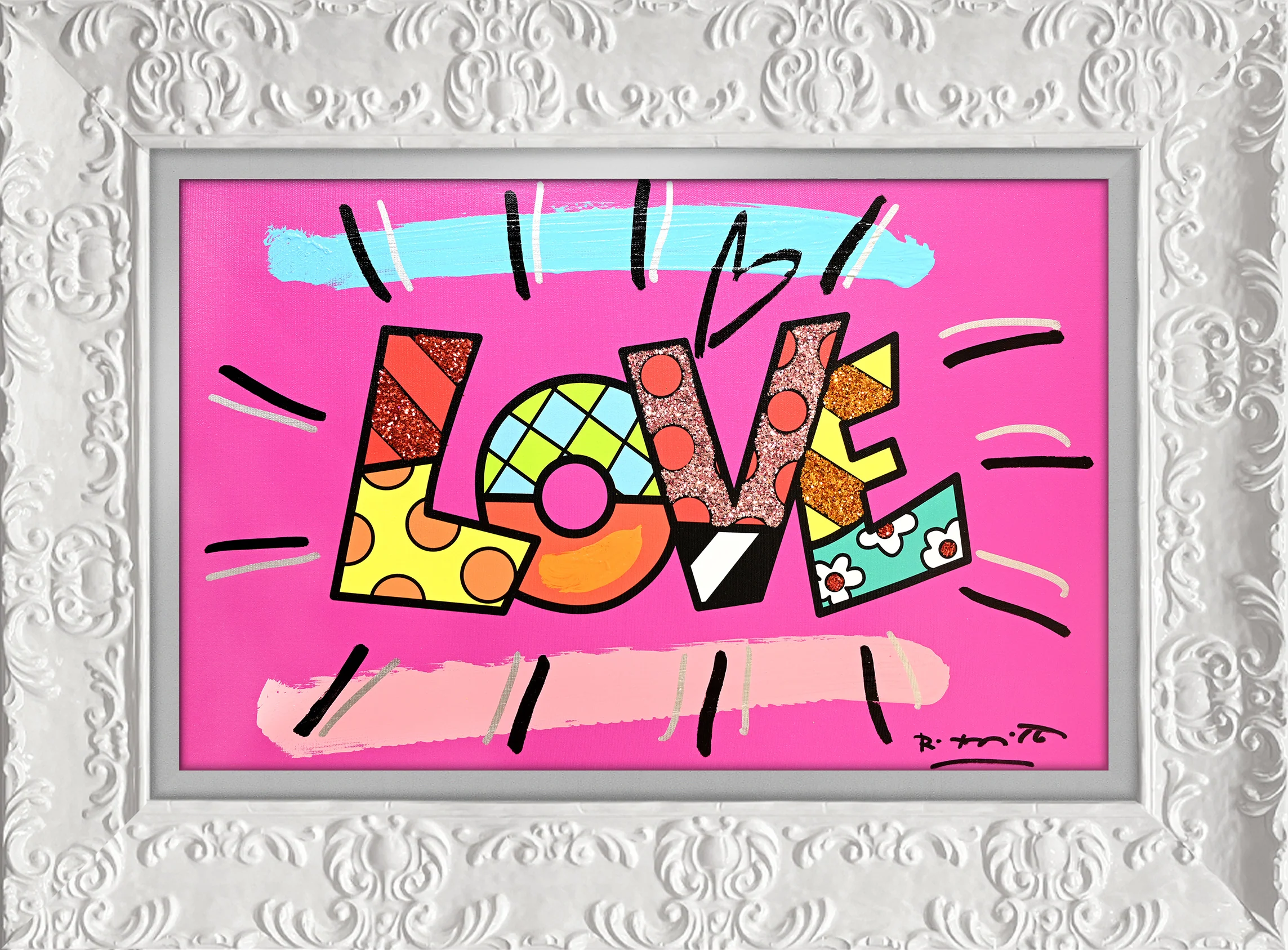 Love (Word) - Mixed Media Original - Image 11