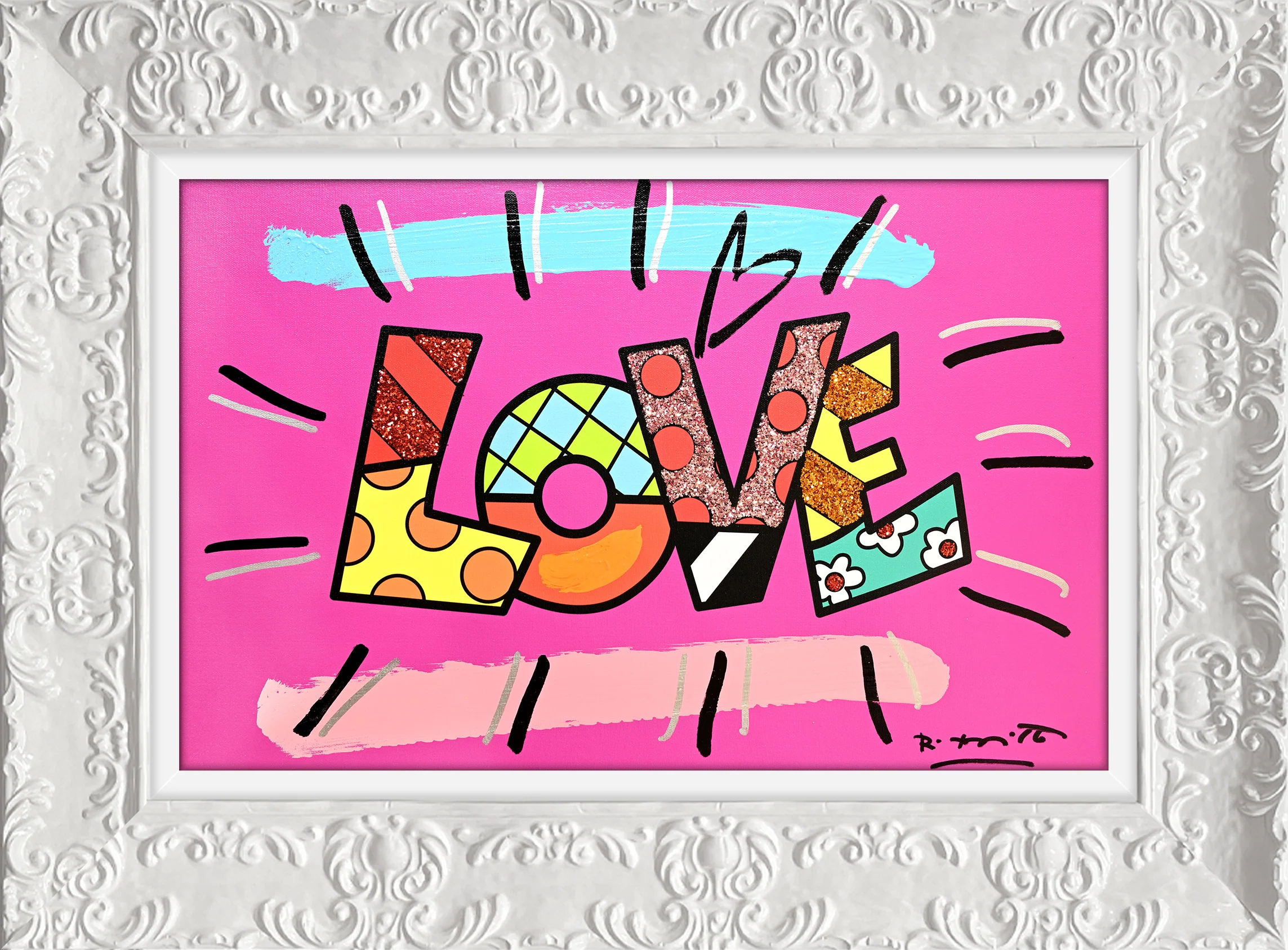 Love (Word) - Mixed Media Original - Image 12