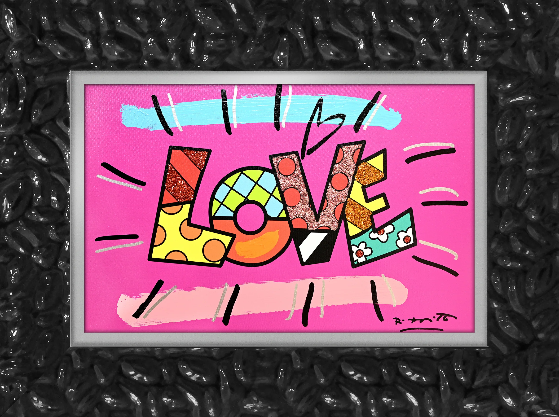 Love (Word) - Mixed Media Original - Image 7