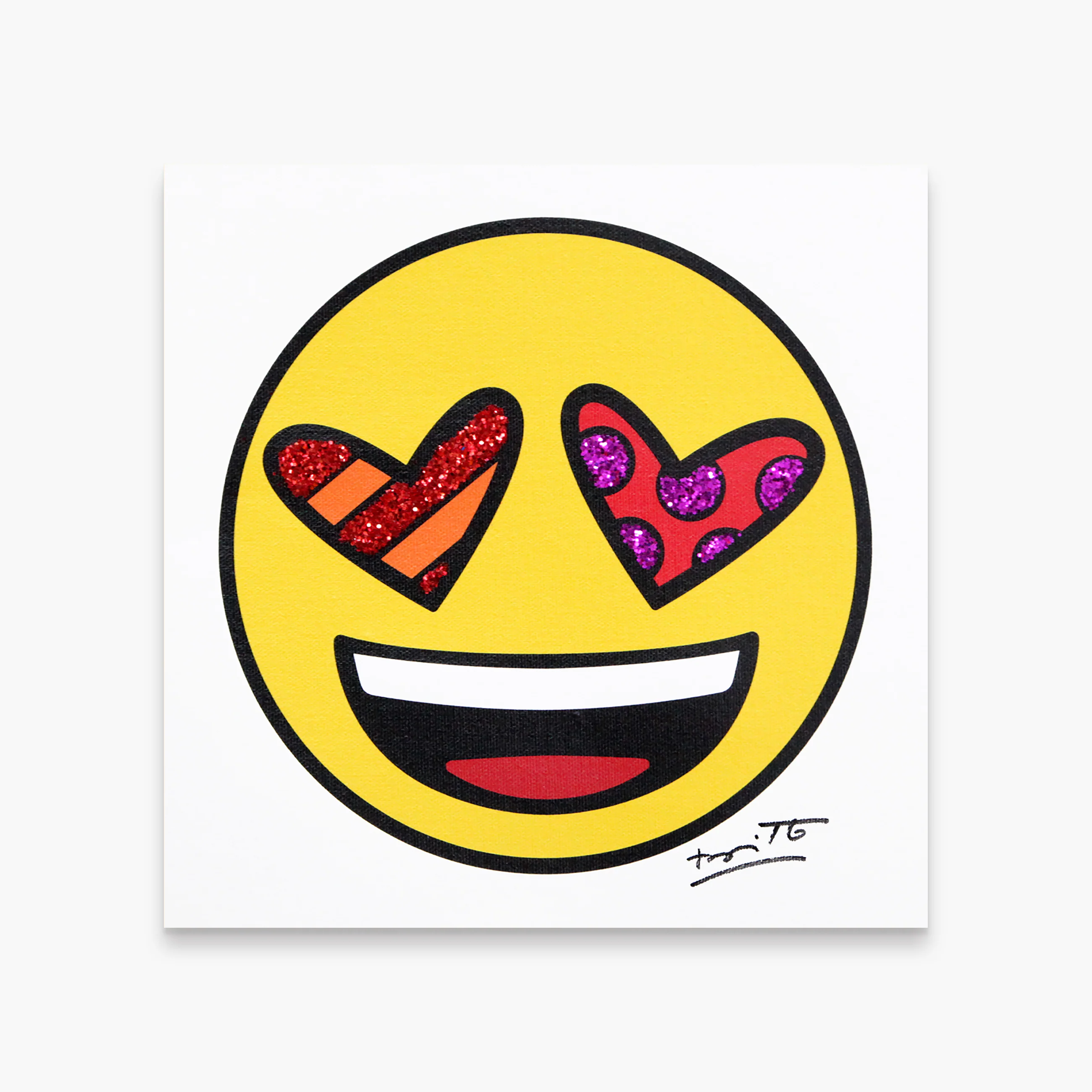 Love You - Emoji By Britto - Limited Edition Print