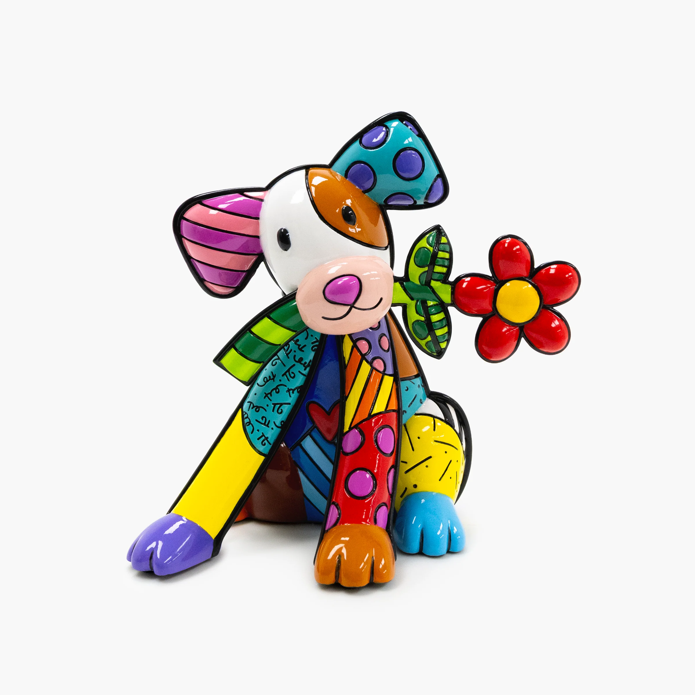 Lovely Dog - Britto Collectible Figurine