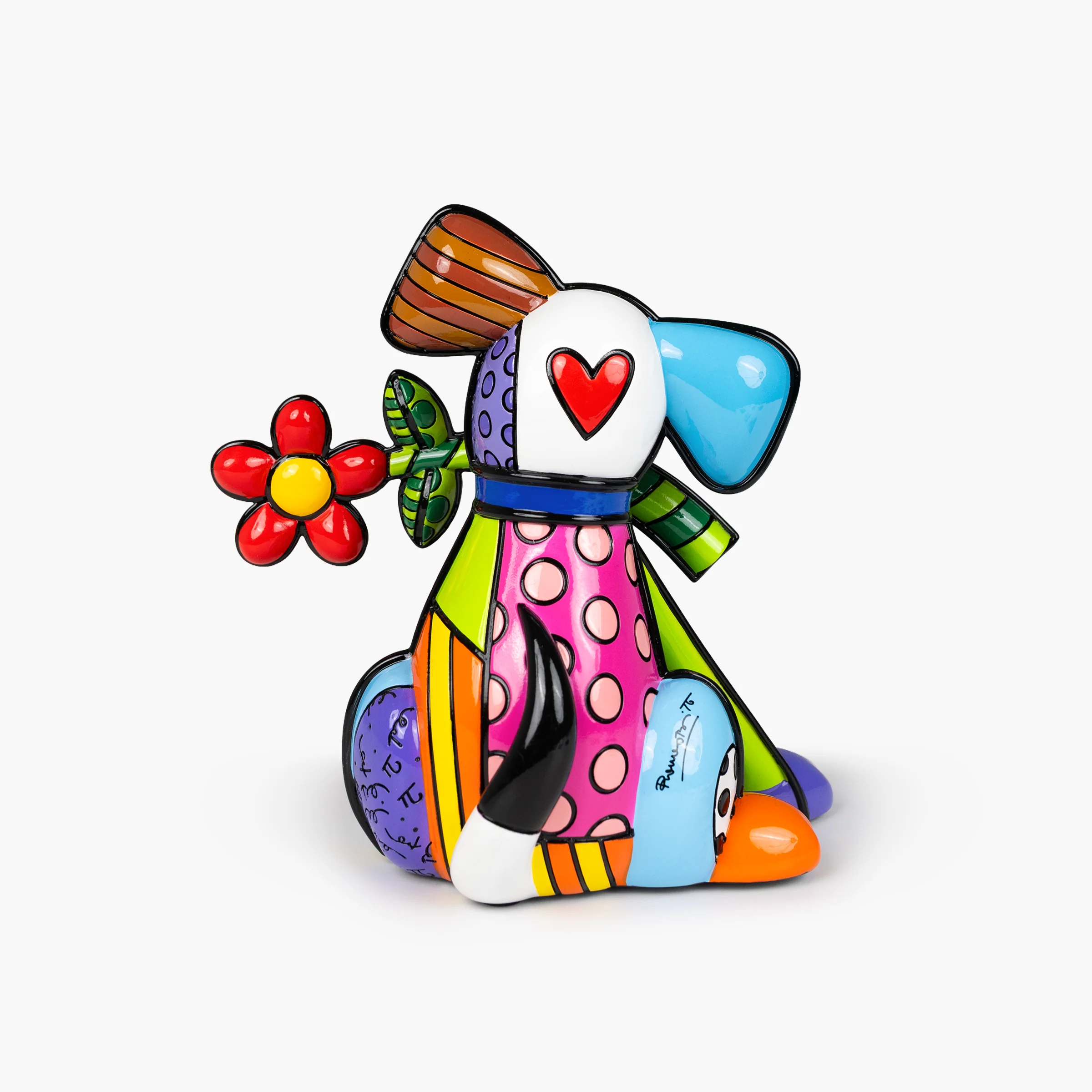 Lovely Dog - Britto Collectible Figurine - Image 2