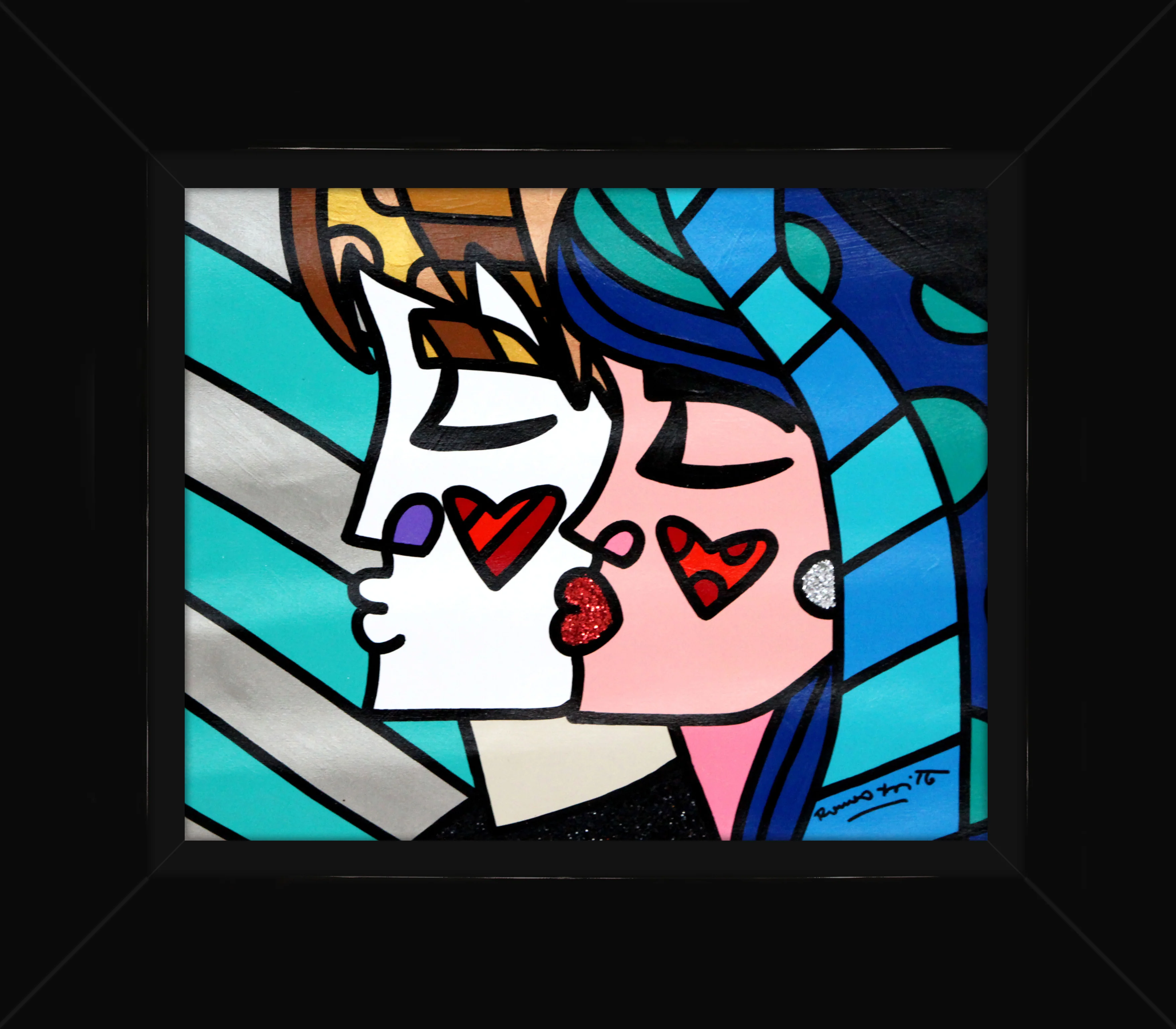 LOVERS - Original Painting - Image 5