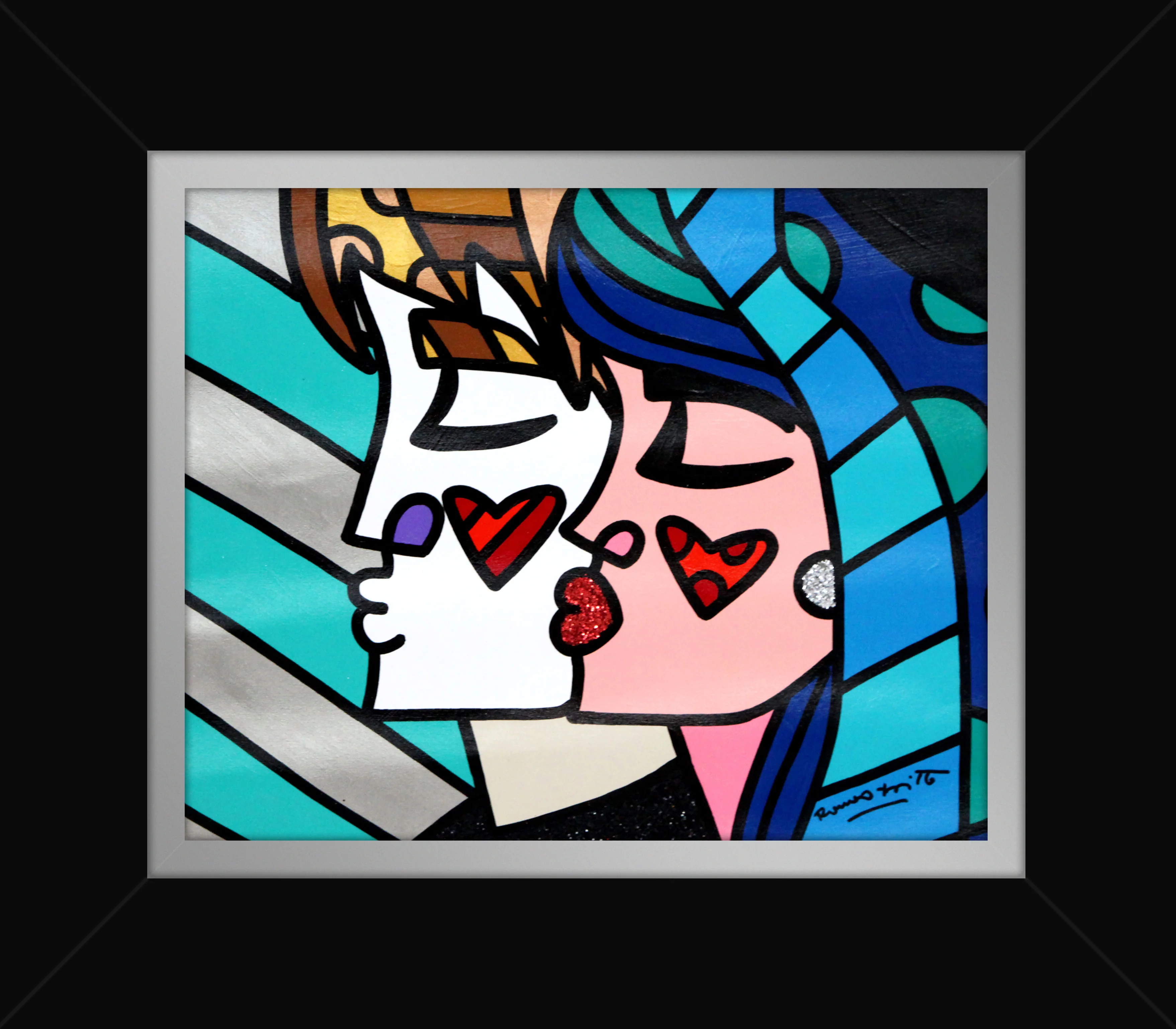 LOVERS - Original Painting - Image 6