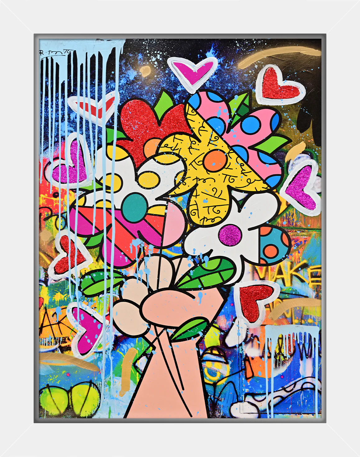 Make Art Not War - Mixed Media Original - Image 13