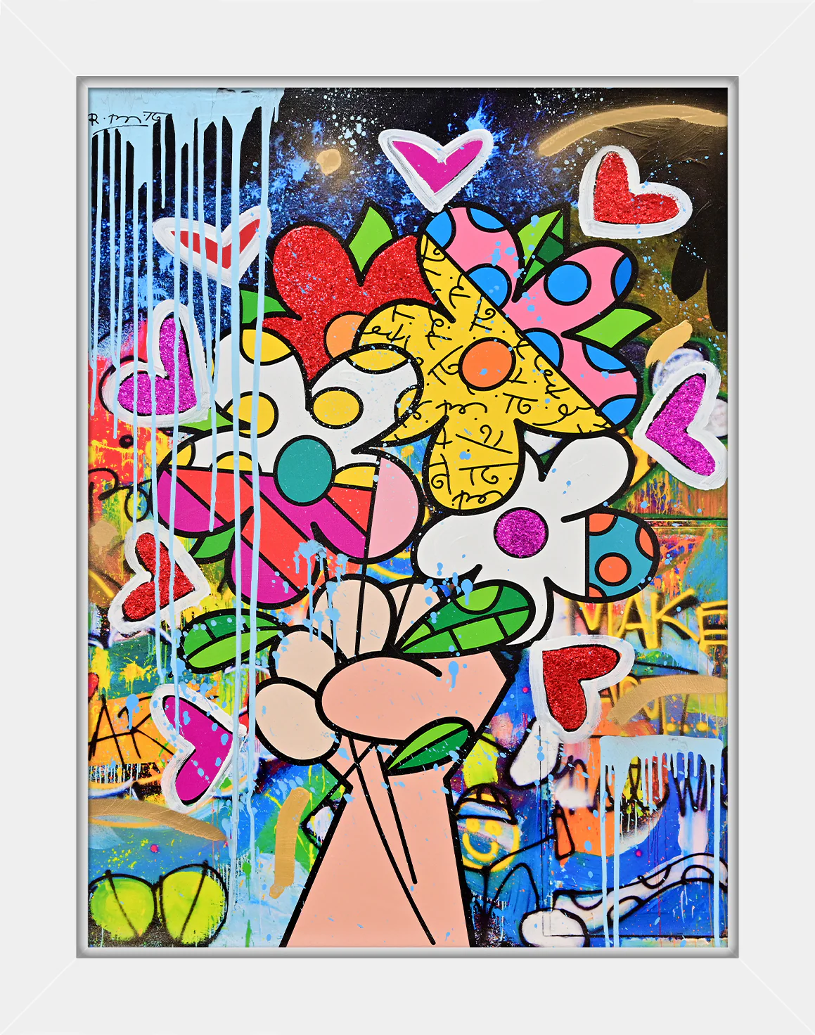 Make Art Not War - Mixed Media Original - Image 14
