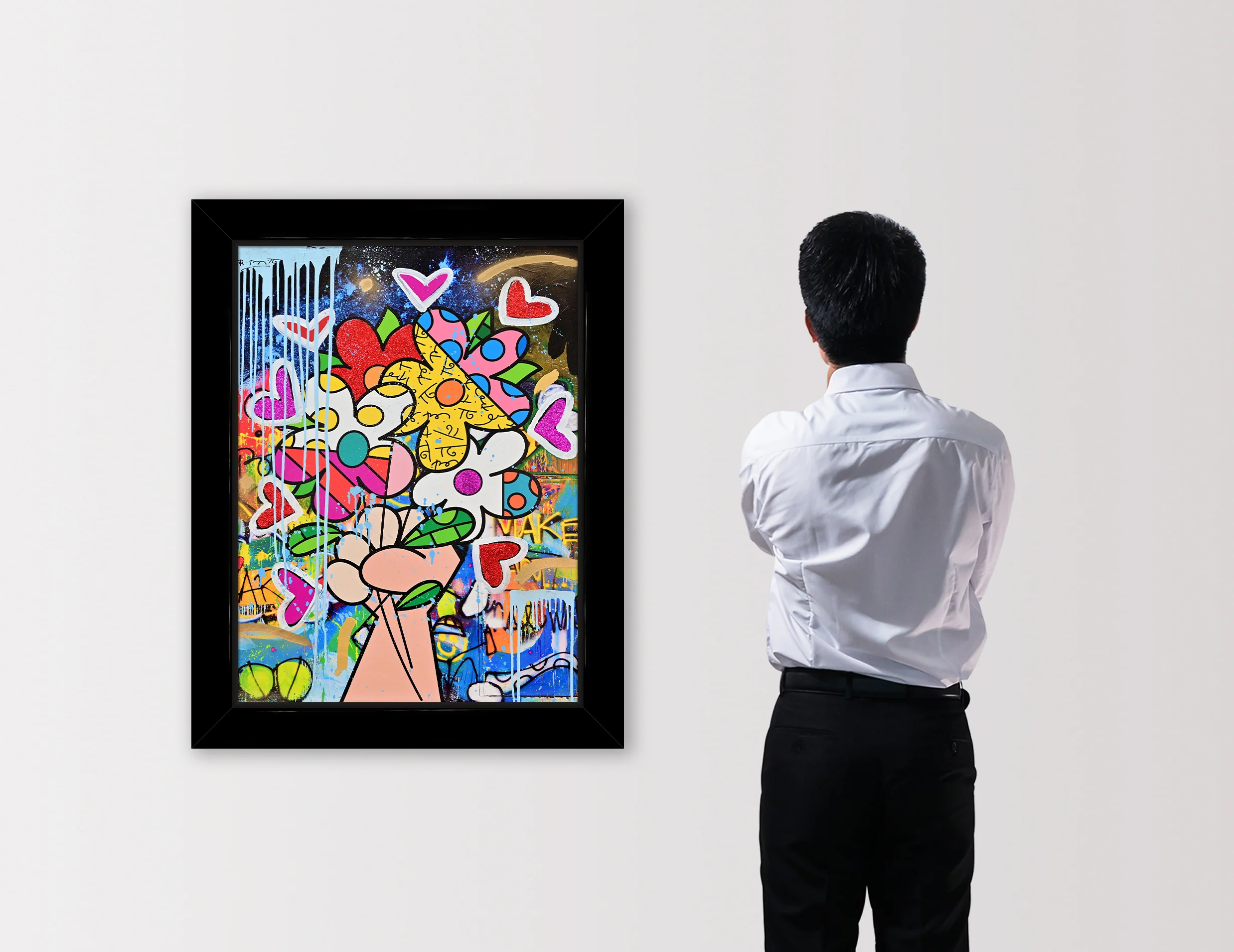 Make Art Not War - Mixed Media Original - Image 3
