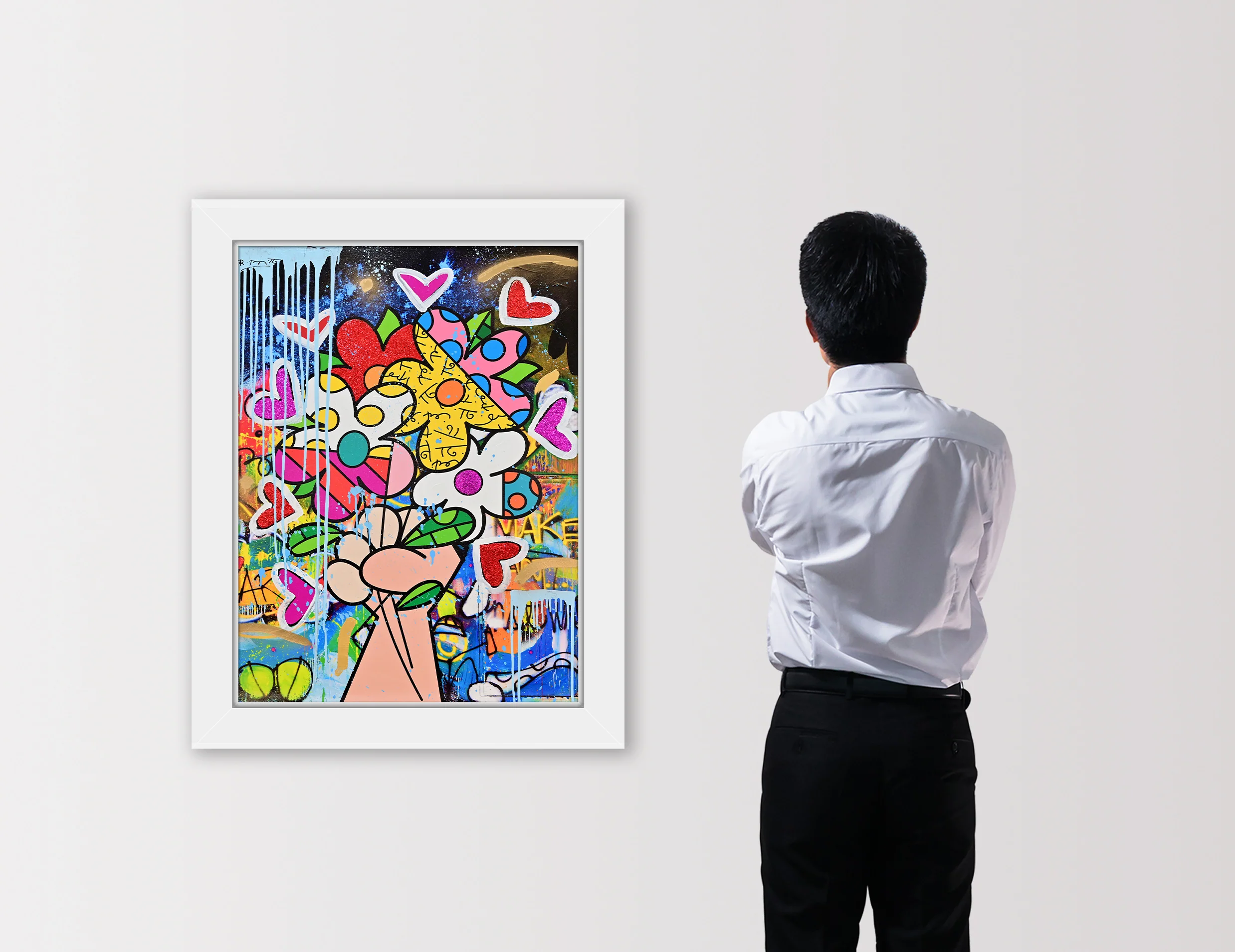 Make Art Not War - Mixed Media Original - Image 4
