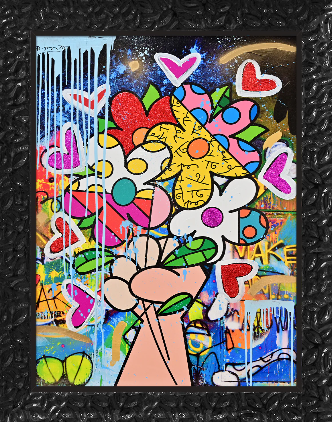 Make Art Not War - Mixed Media Original - Image 9