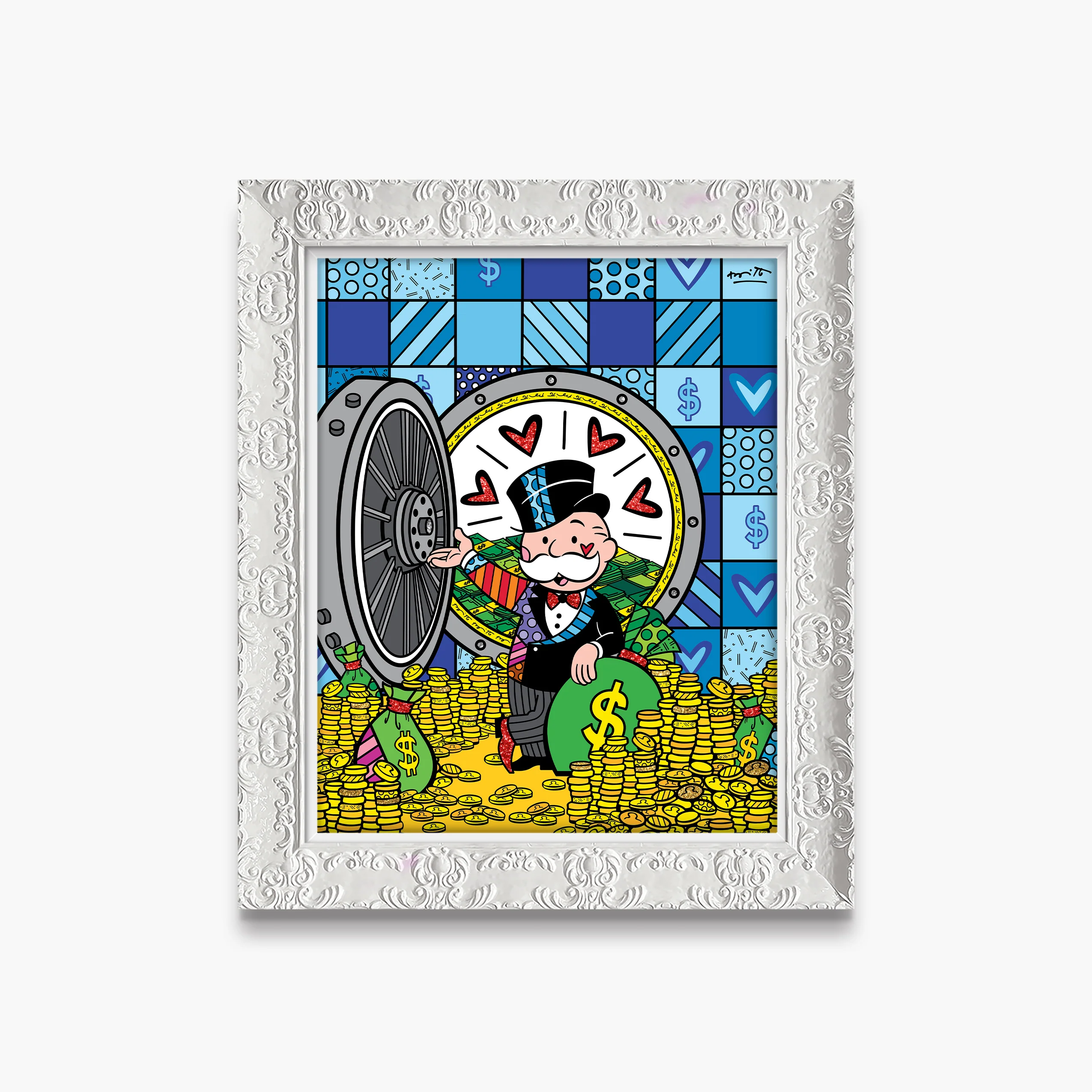 Making A Fortune (Monopoly By Britto) - Limited Edition Print - Image 13