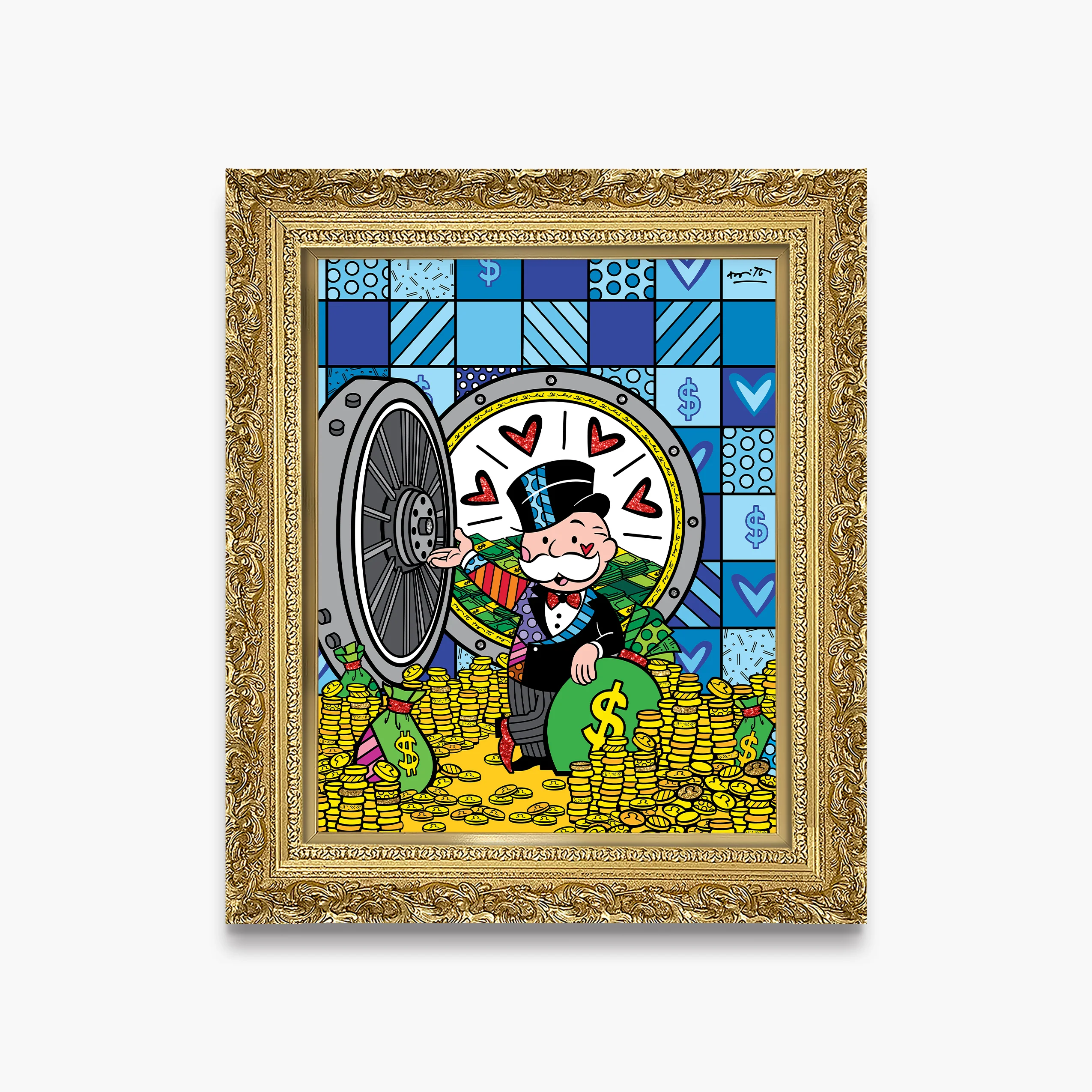 Making A Fortune (Monopoly By Britto) - Limited Edition Print - Image 15