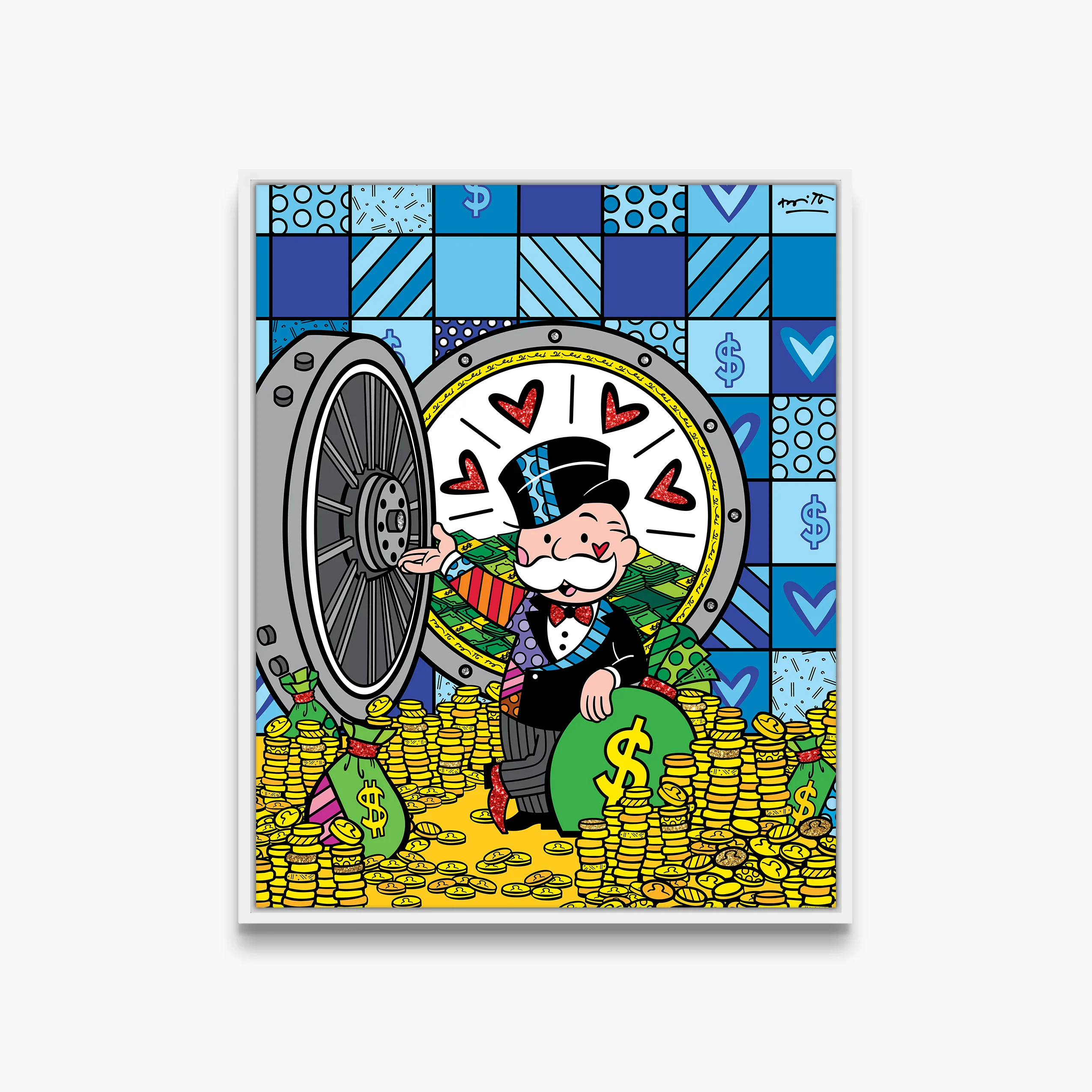 Making A Fortune (Monopoly By Britto) - Limited Edition Print - Image 18