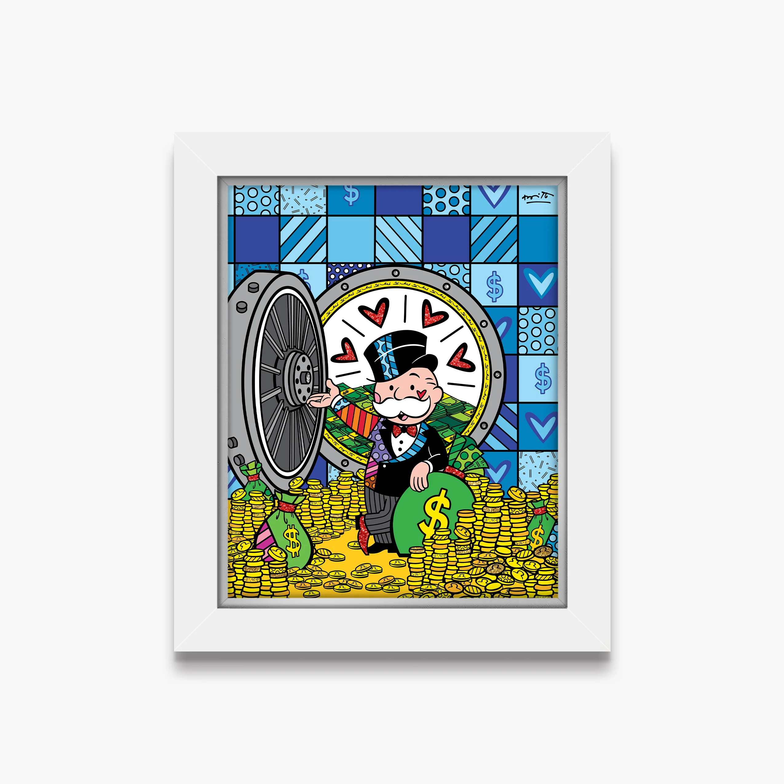 Making A Fortune (Monopoly By Britto) - Limited Edition Print - Image 19