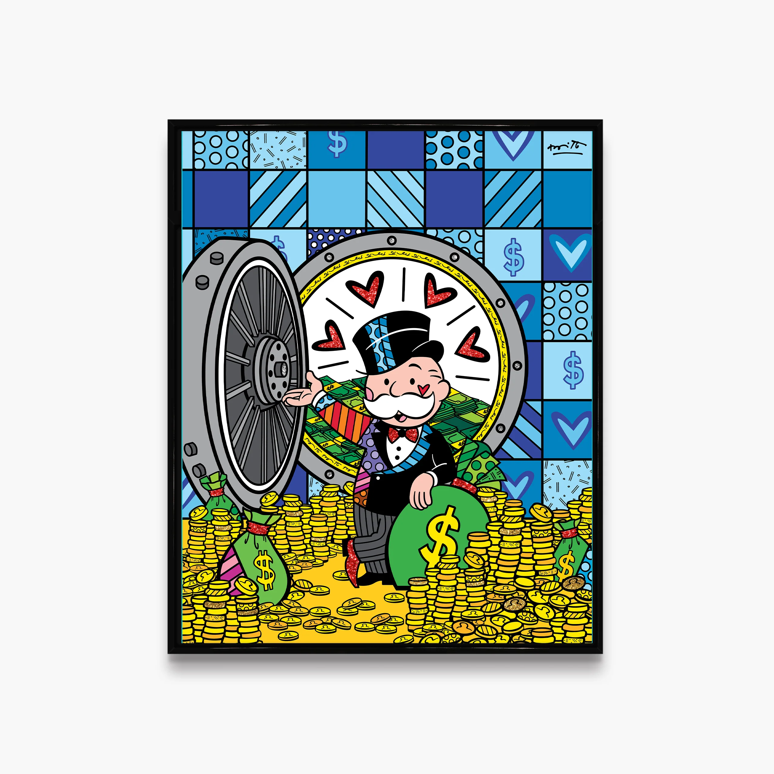 Making A Fortune (Monopoly By Britto) - Limited Edition Print - Image 21