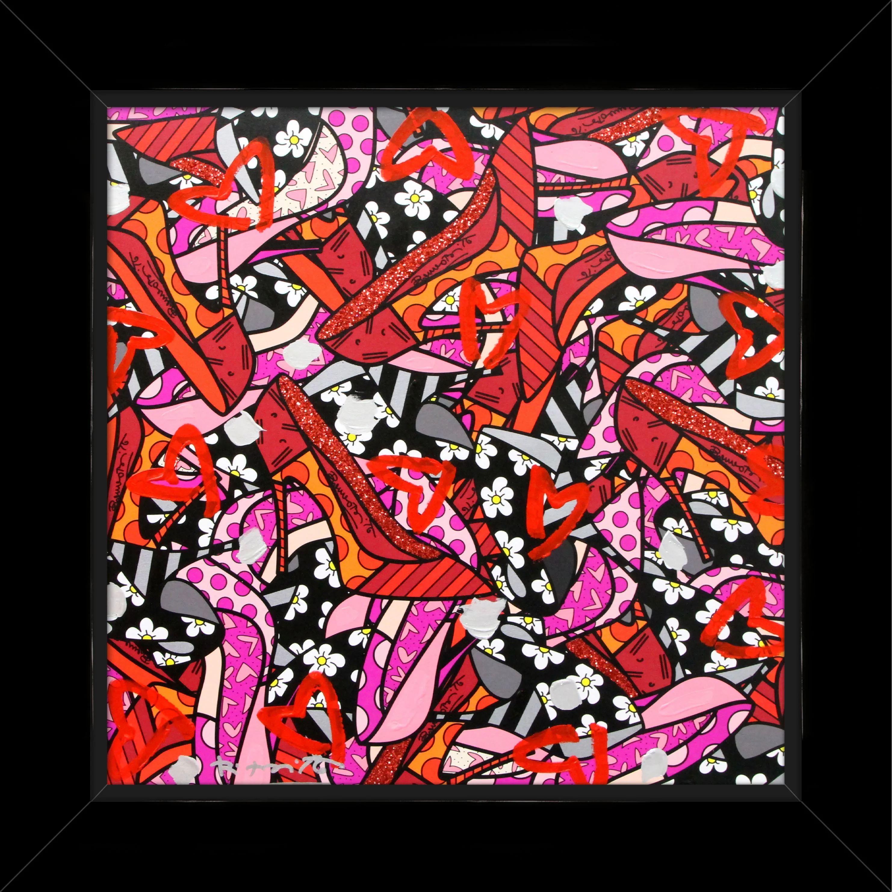 Many Heels - Mixed Media Original - Image 5