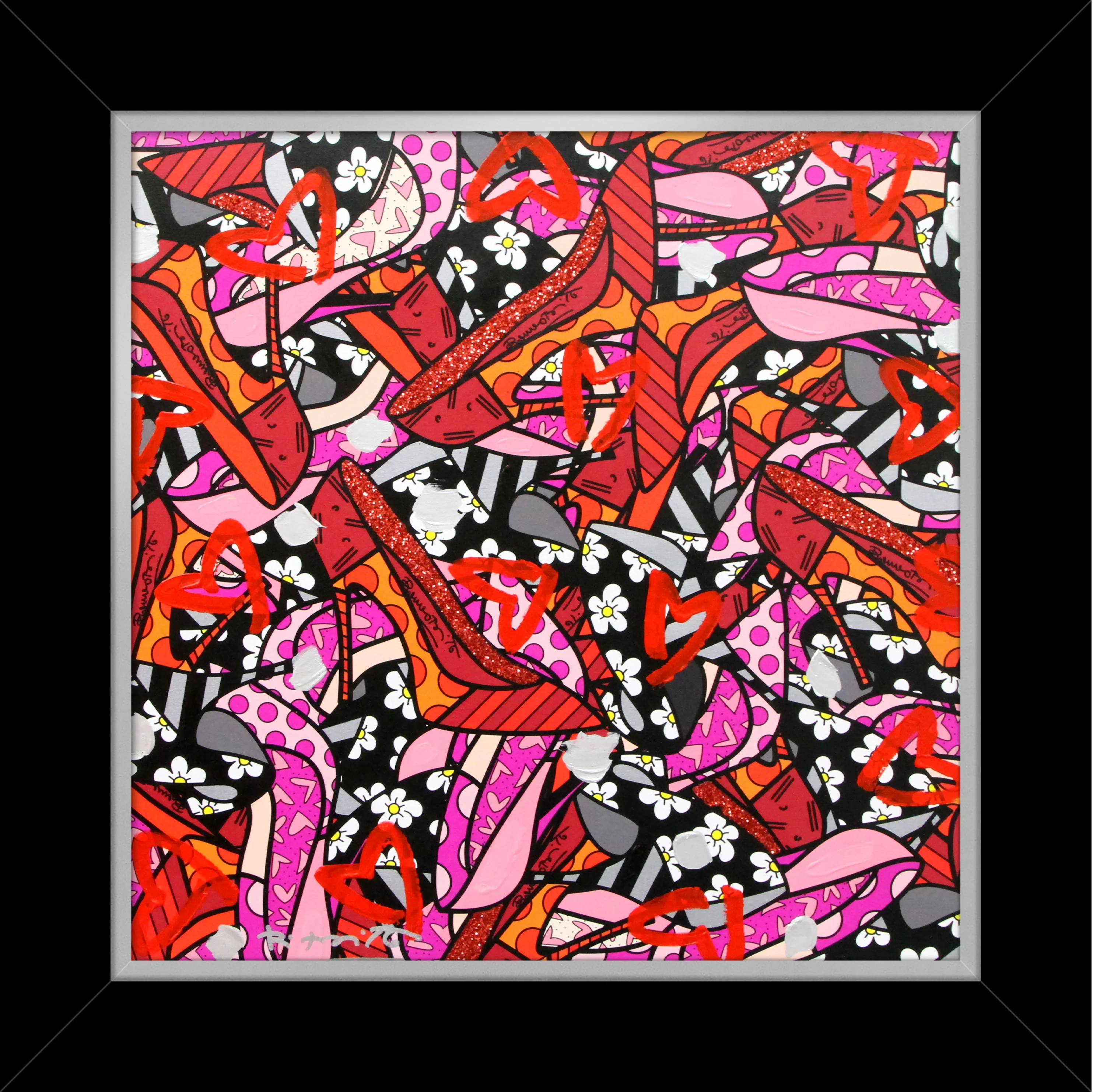Many Heels - Mixed Media Original - Image 6
