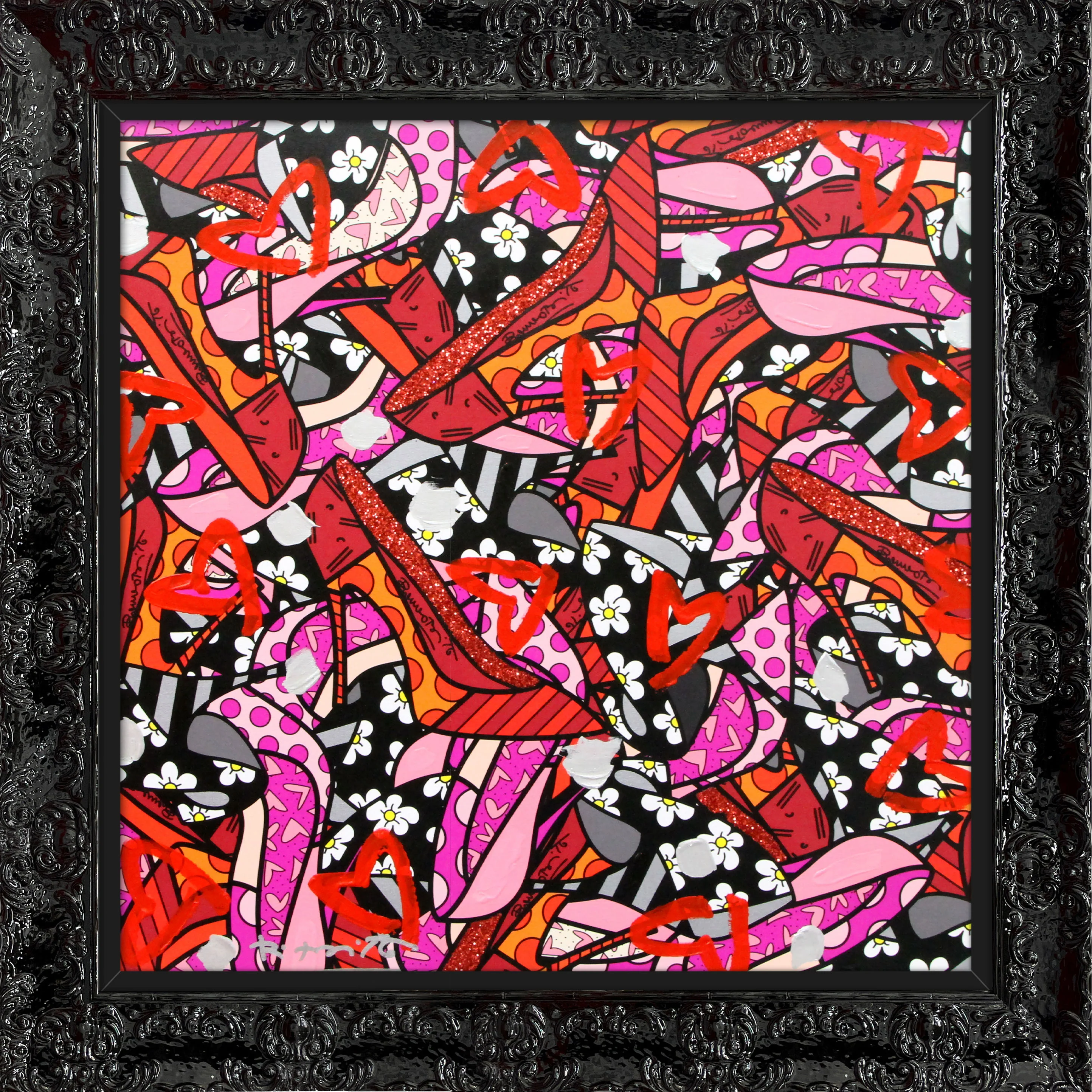 Many Heels - Mixed Media Original - Image 7