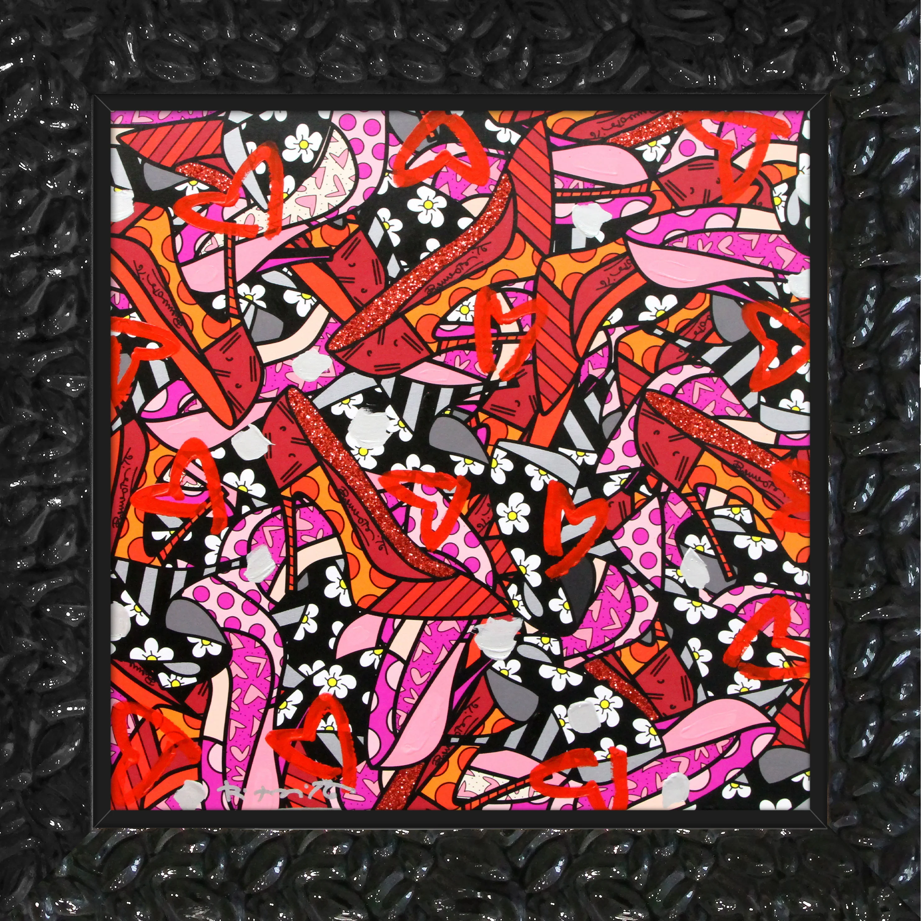 Many Heels - Mixed Media Original - Image 9