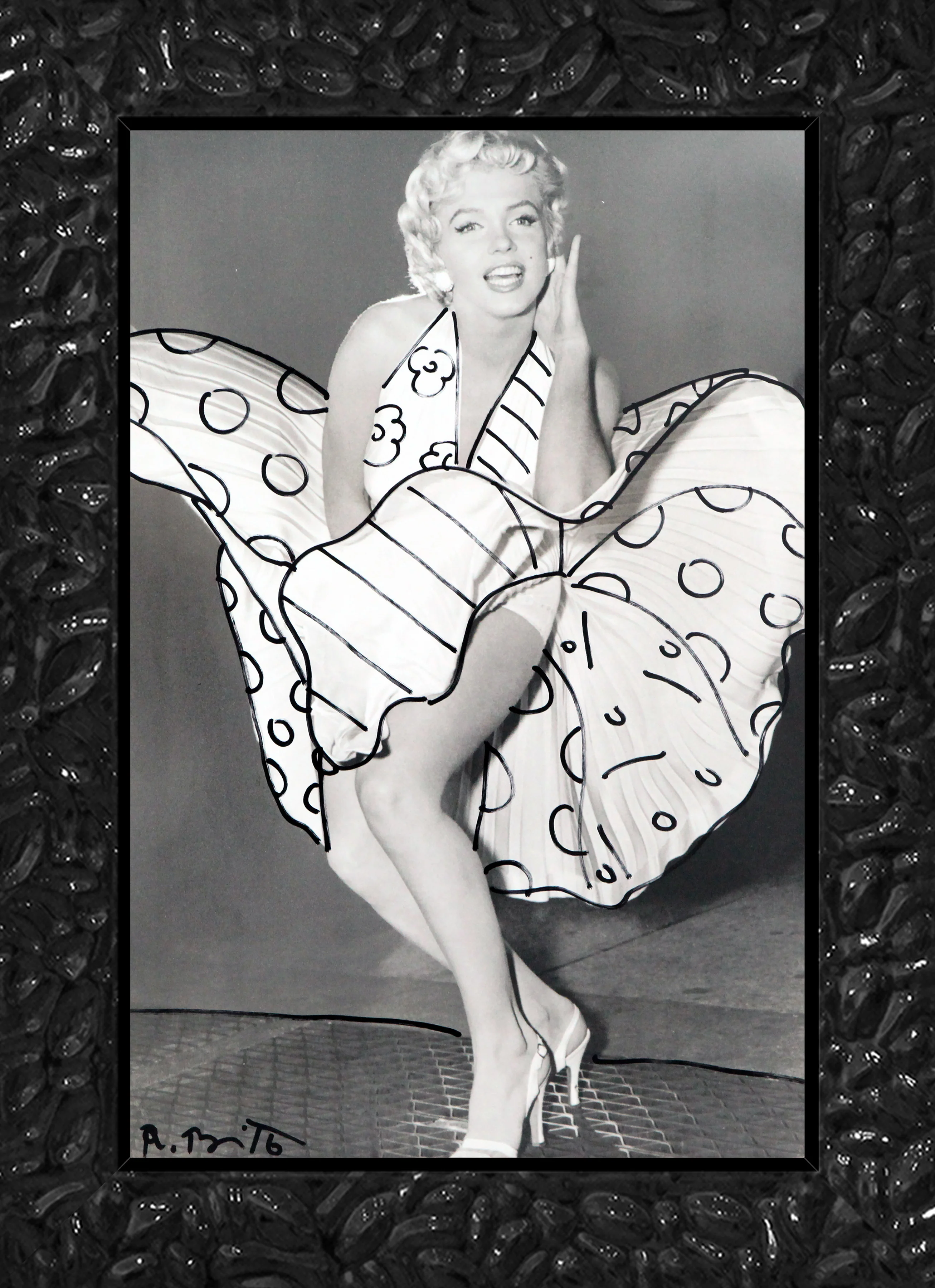 Marilyn Monroe - Mixed Media Original - Image 16