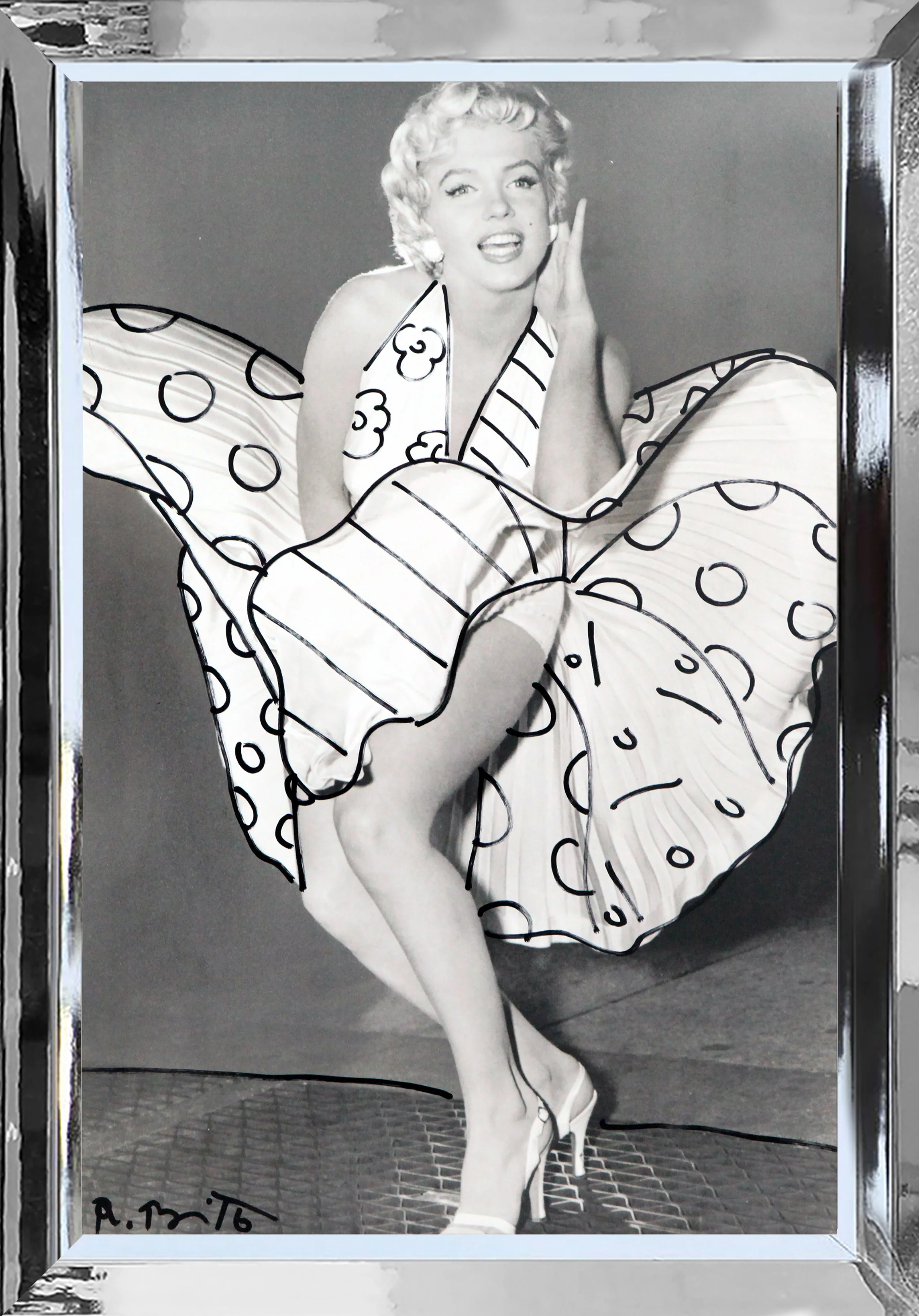 Marilyn Monroe - Mixed Media Original - Image 17