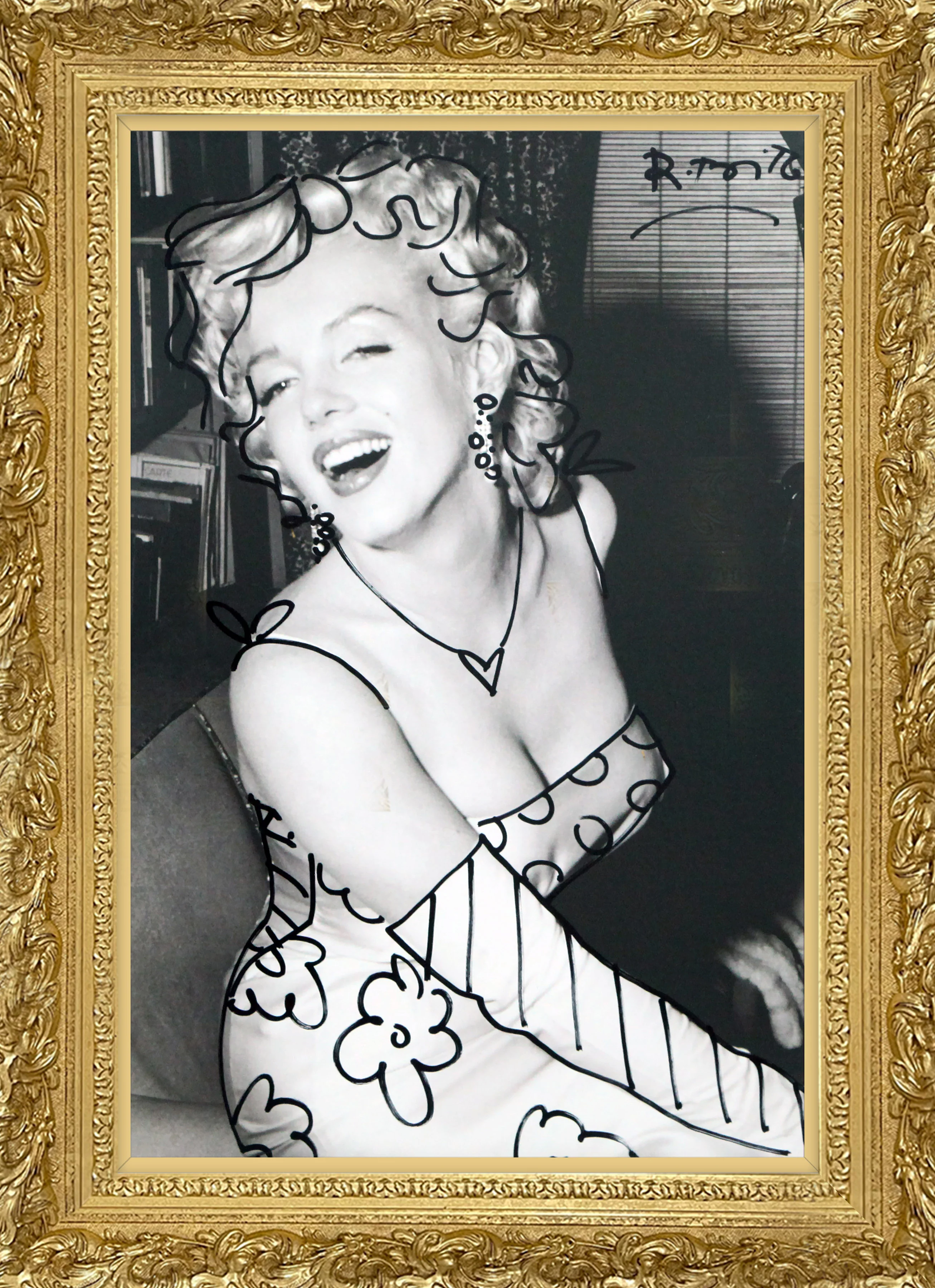 Marilyn Monroe - Mixed Media Original - Image 18