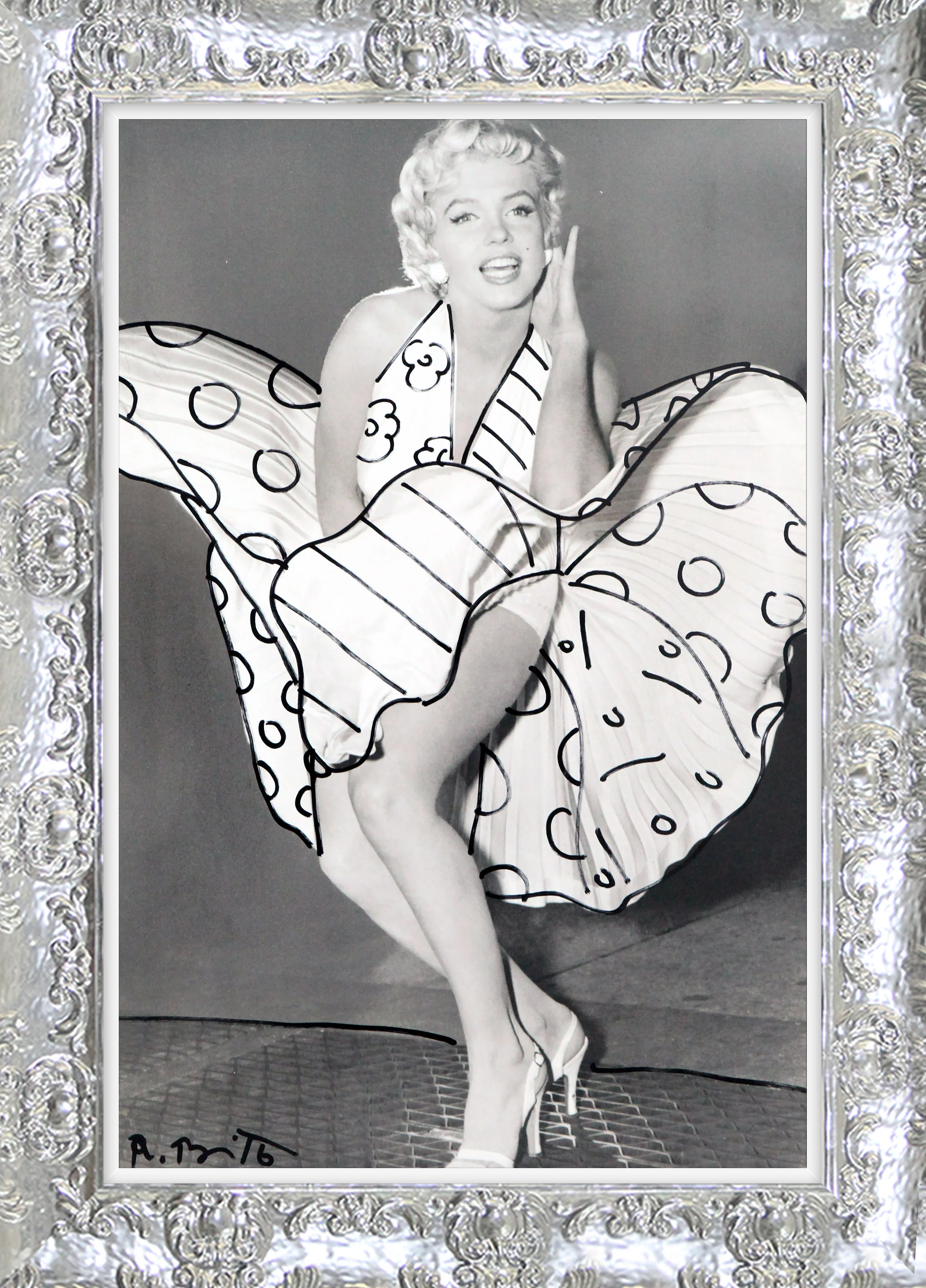 Marilyn Monroe - Mixed Media Original - Image 19