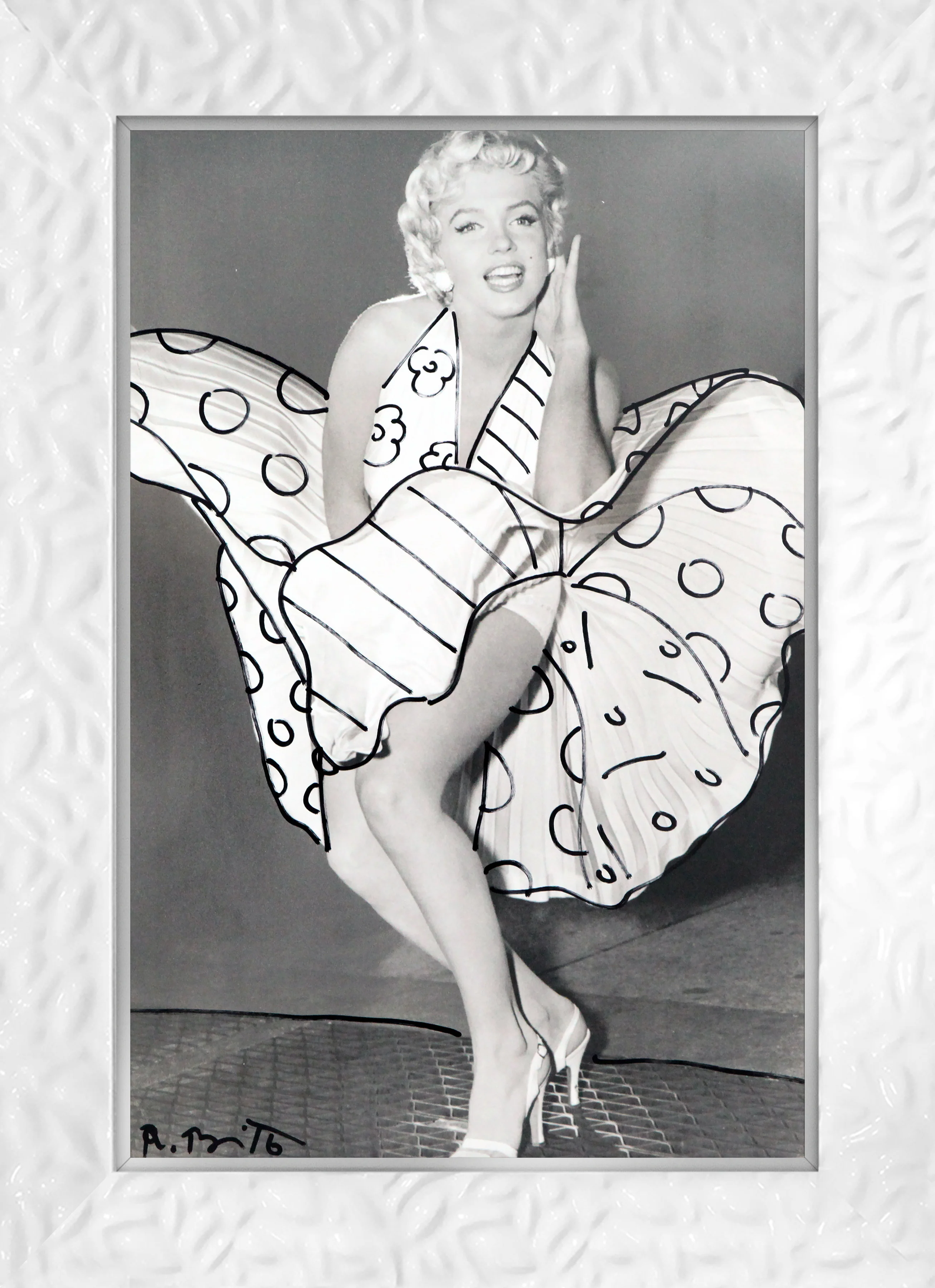 Marilyn Monroe - Mixed Media Original - Image 20