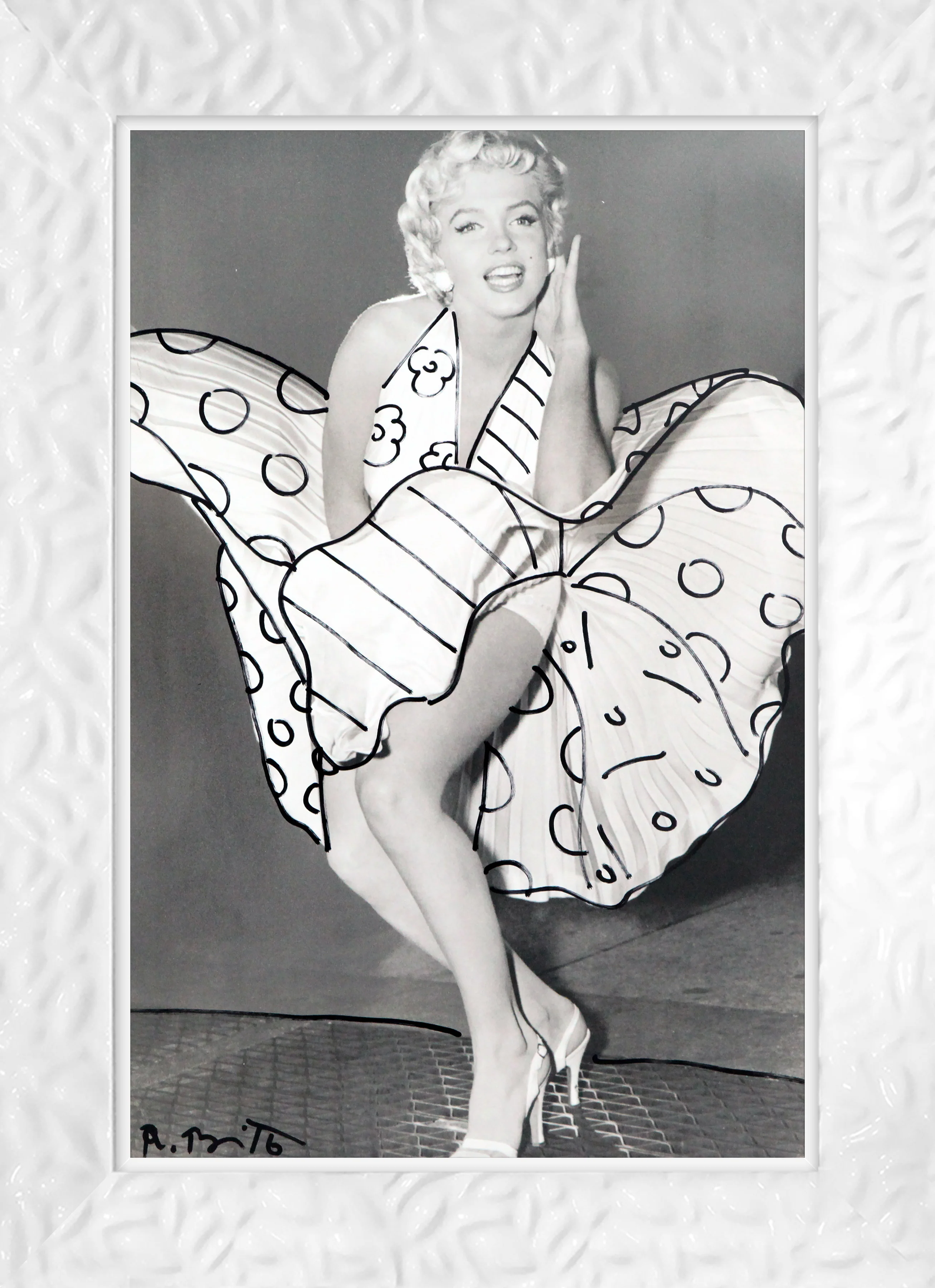 Marilyn Monroe - Mixed Media Original - Image 21