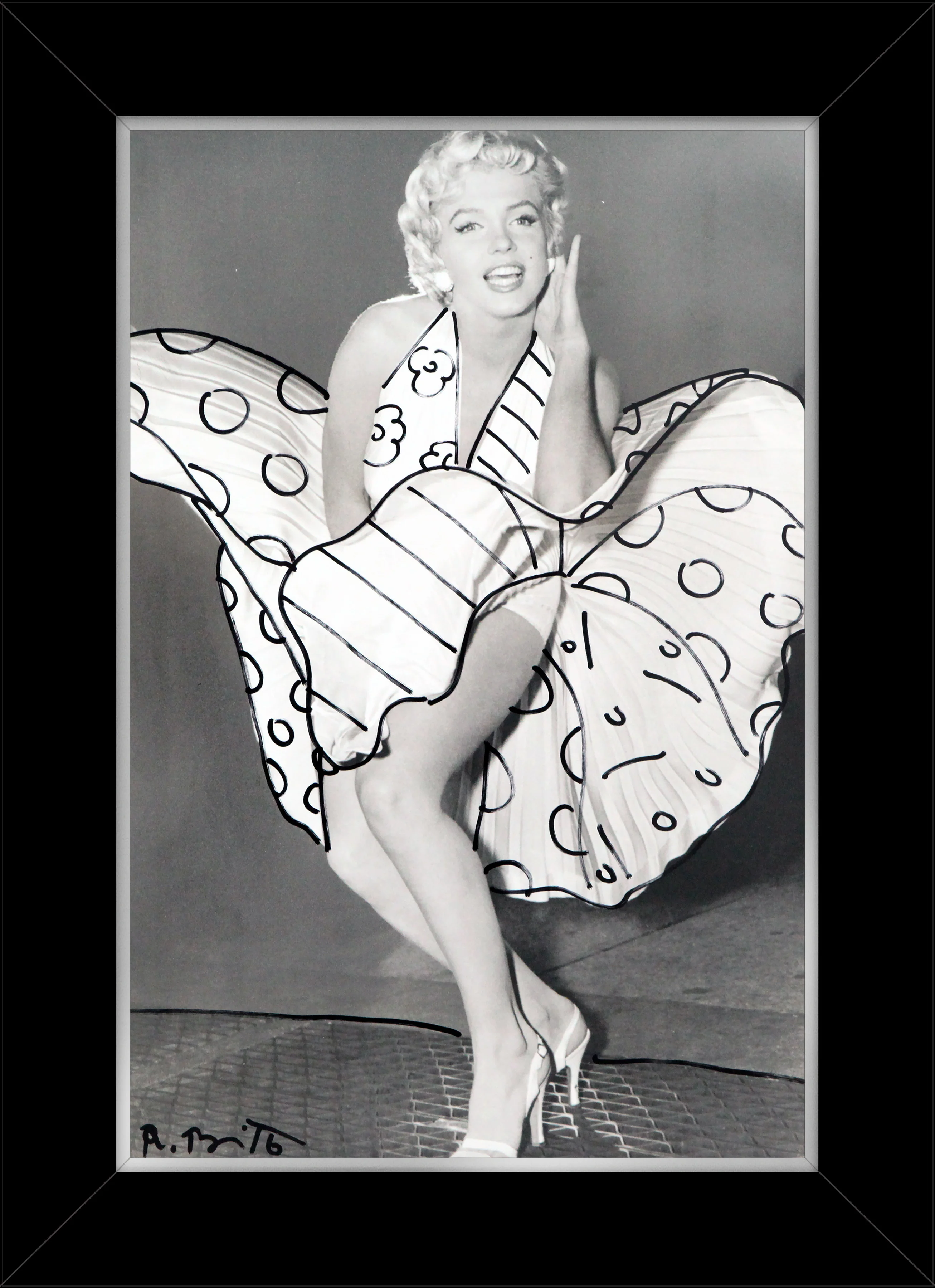 Marilyn Monroe - Mixed Media Original - Image 8