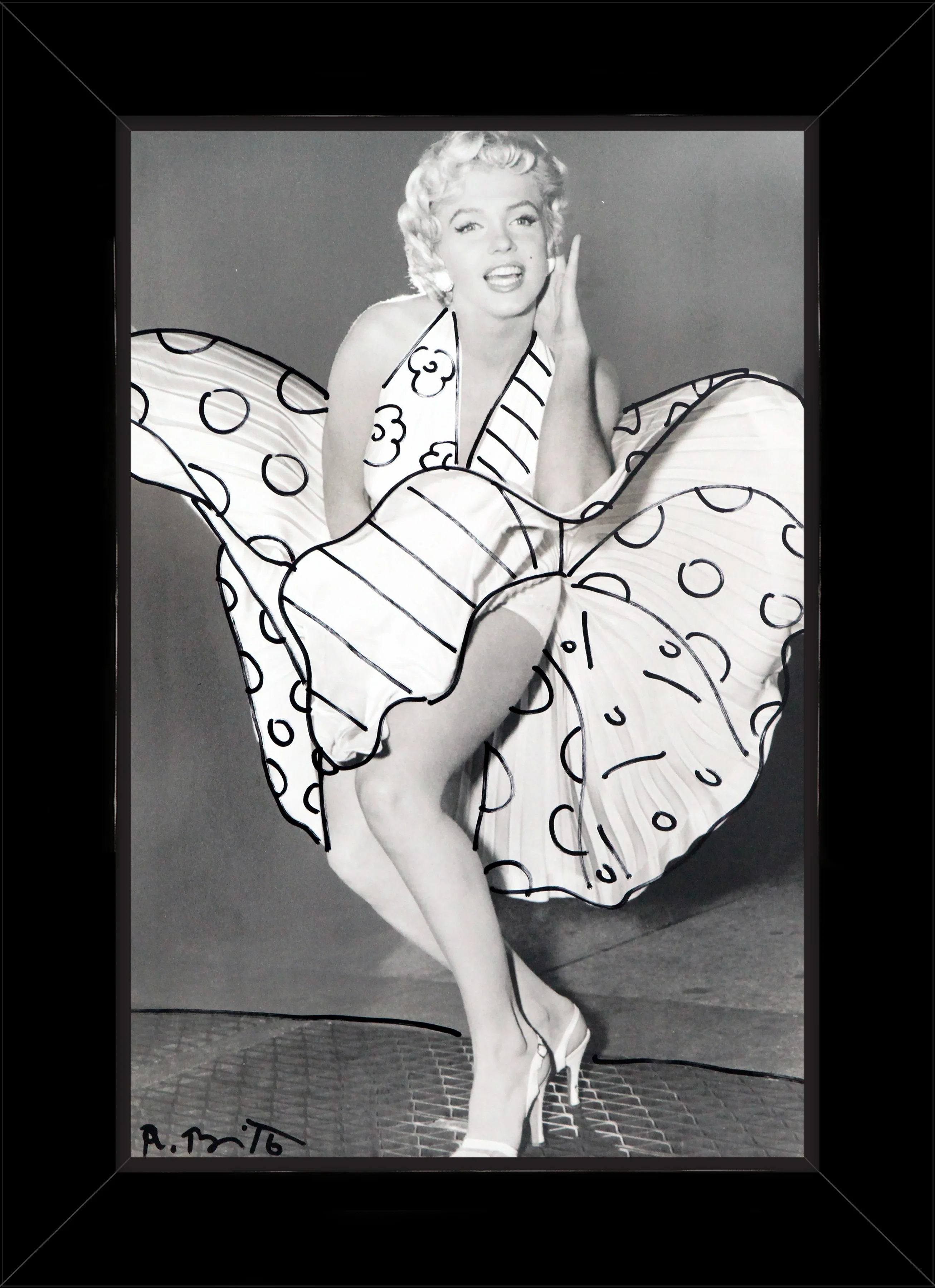 Marilyn Monroe - Mixed Media Original - Image 9