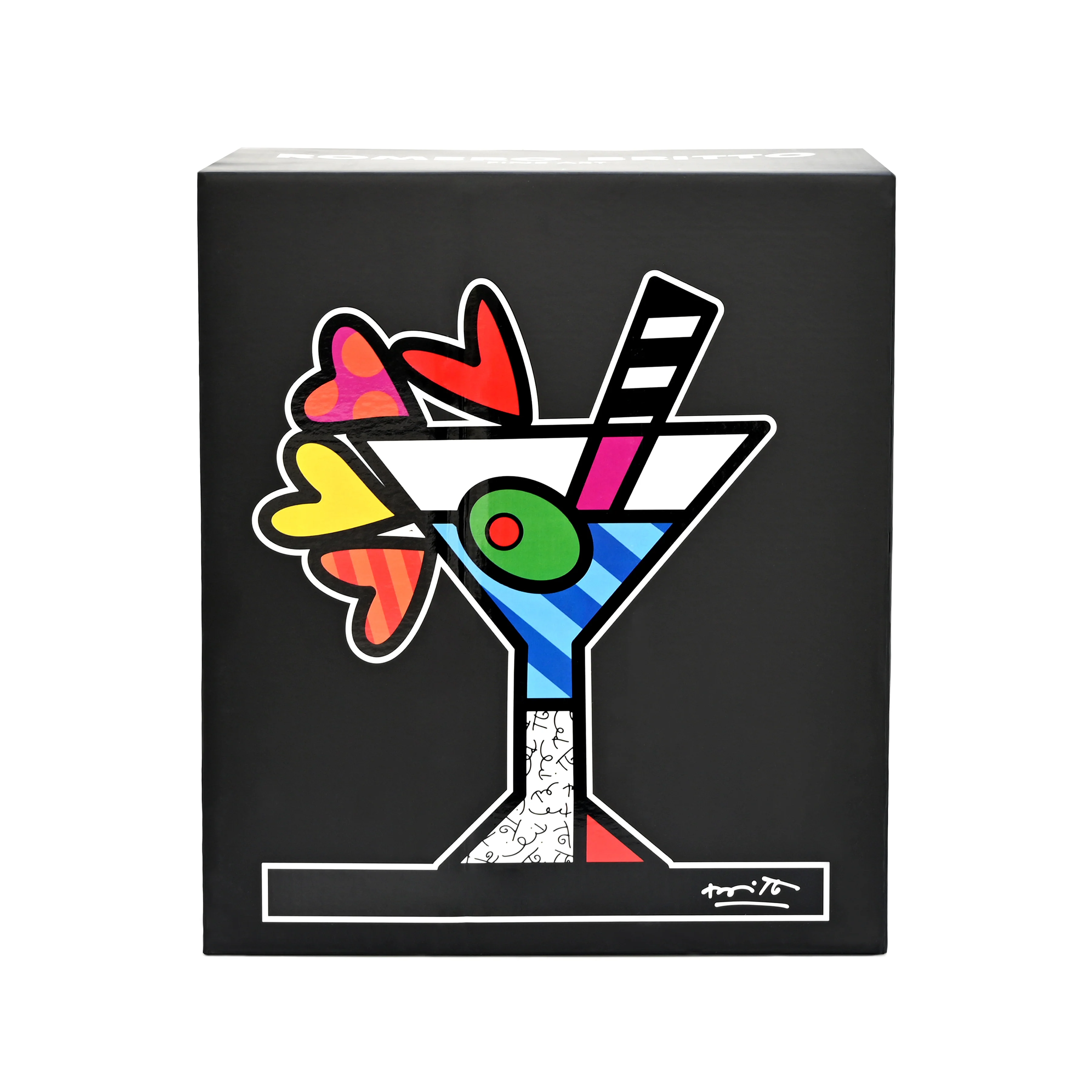 Martini (Black Base) - Limited Edition Sculpture - Image 5