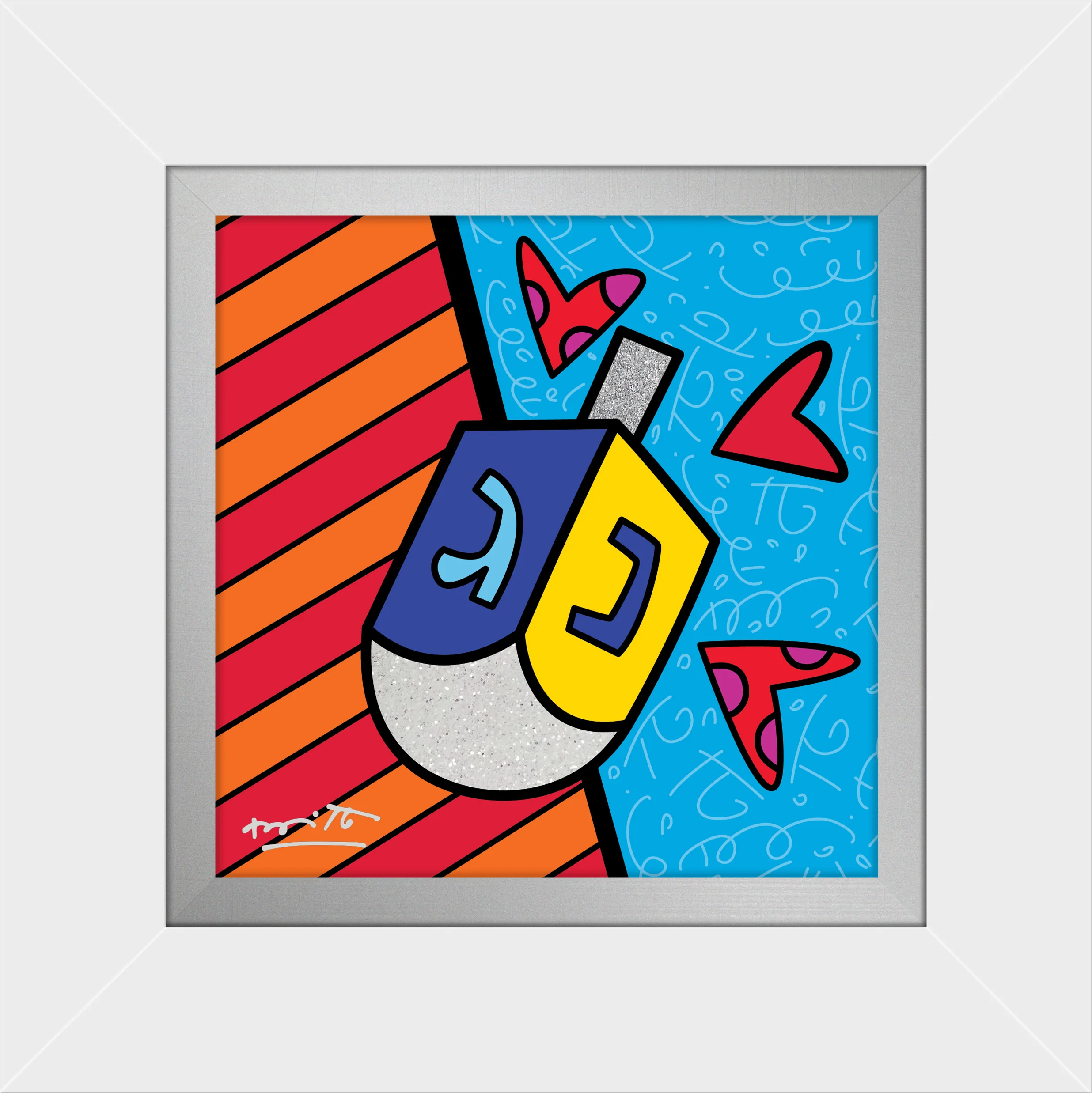 Mazel Tov (Dreidel) - Limited Edition Print - Image 12