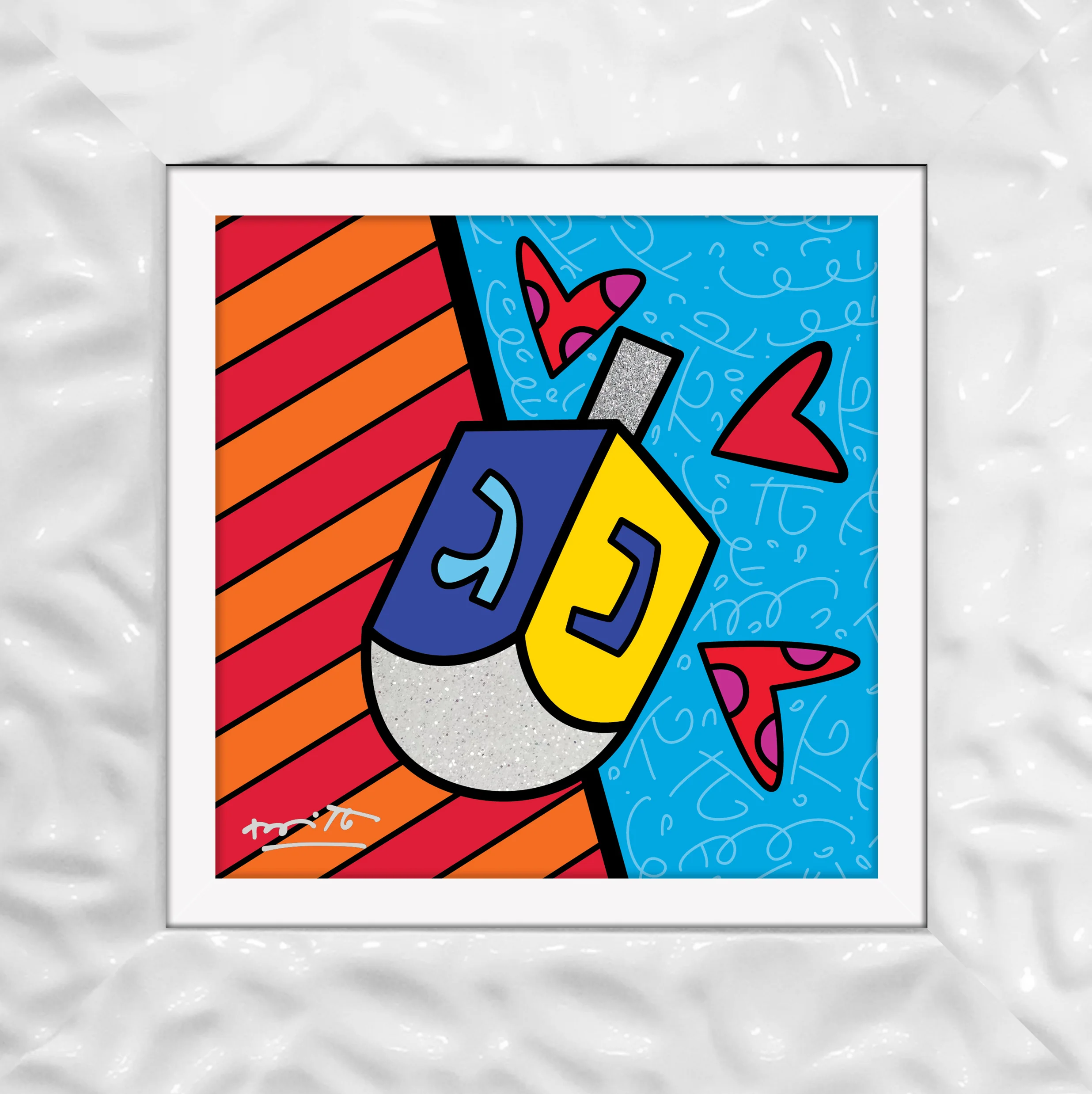 Mazel Tov (Dreidel) - Limited Edition Print - Image 14
