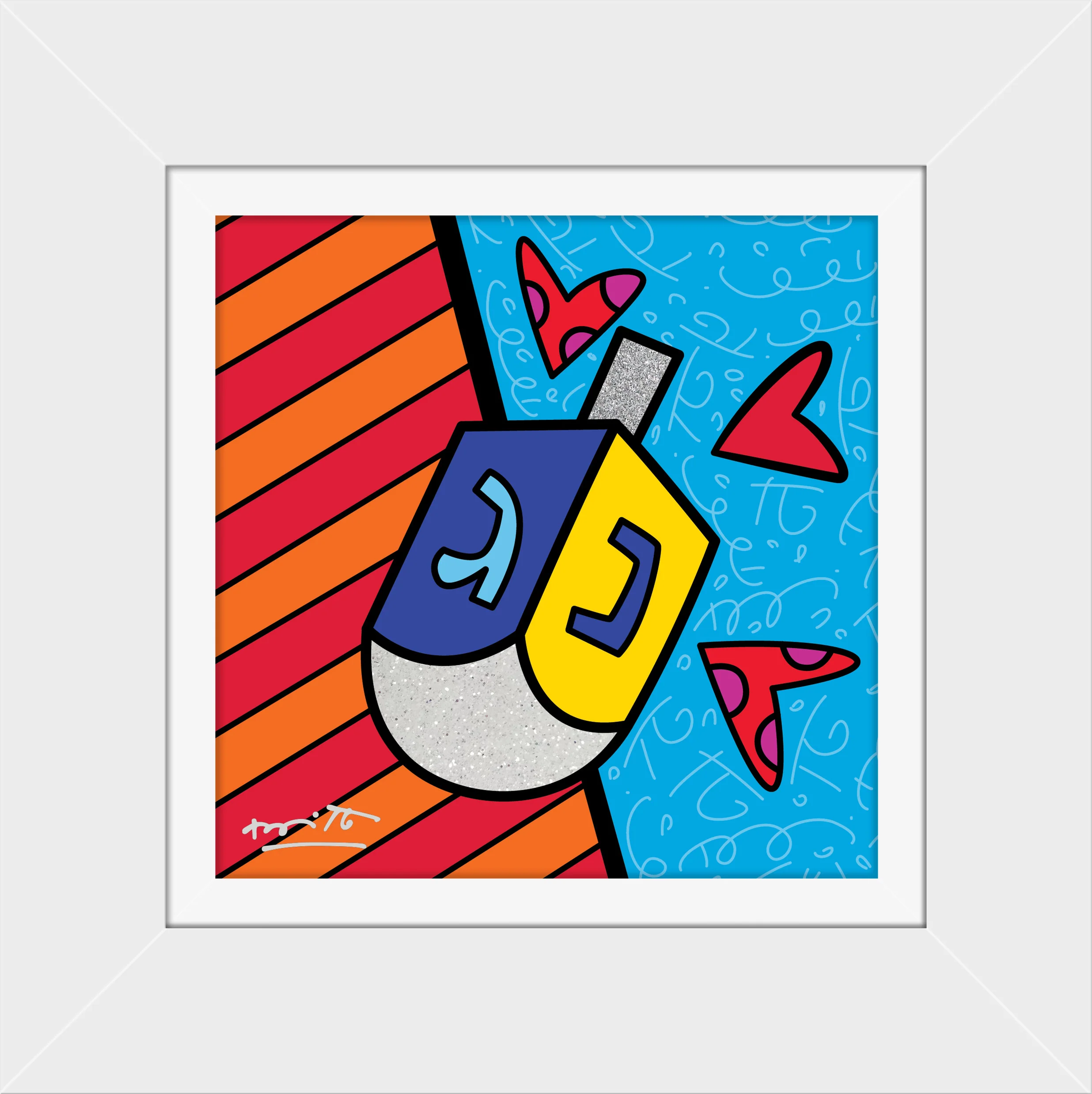 Mazel Tov (Dreidel) - Limited Edition Print - Image 15