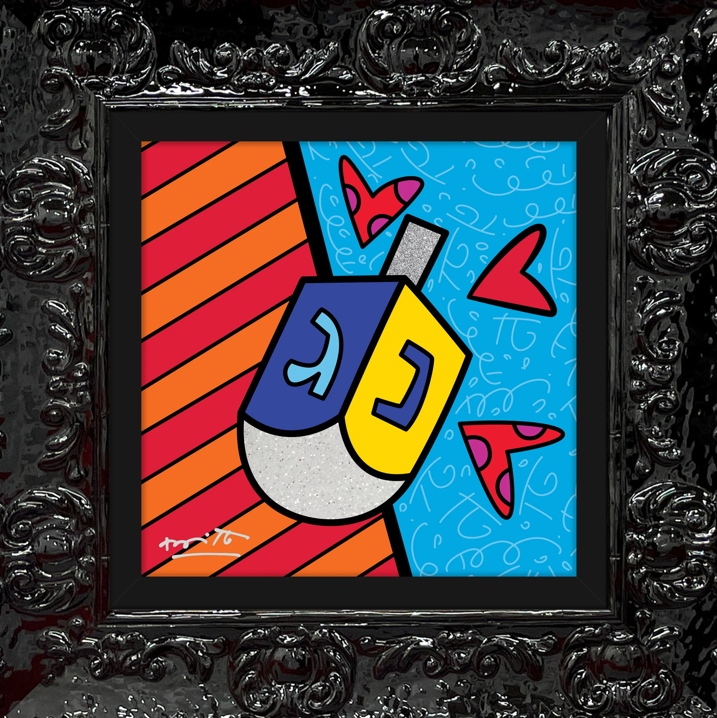 Mazel Tov (Dreidel) - Limited Edition Print - Image 17