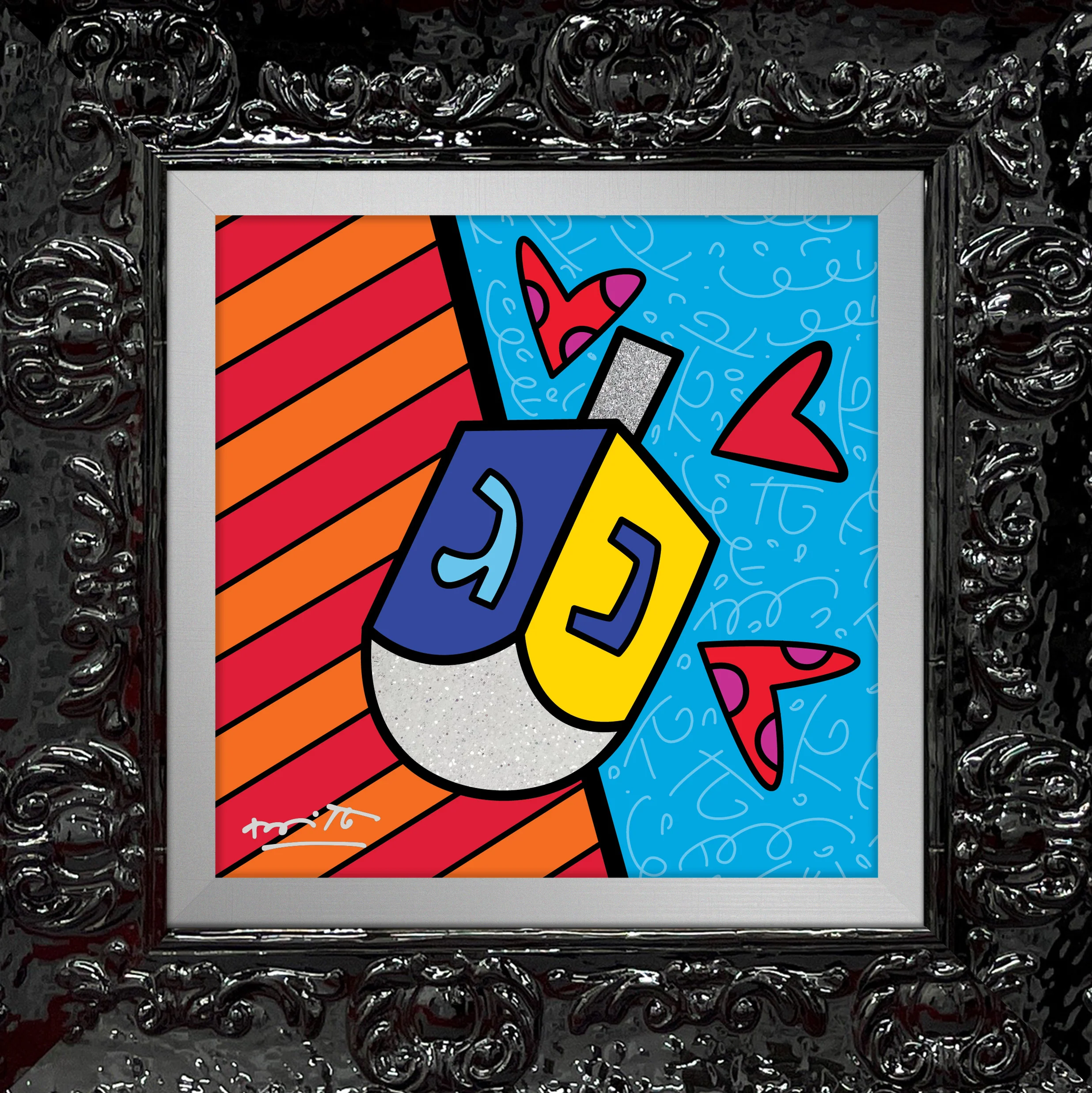 Mazel Tov (Dreidel) - Limited Edition Print - Image 18