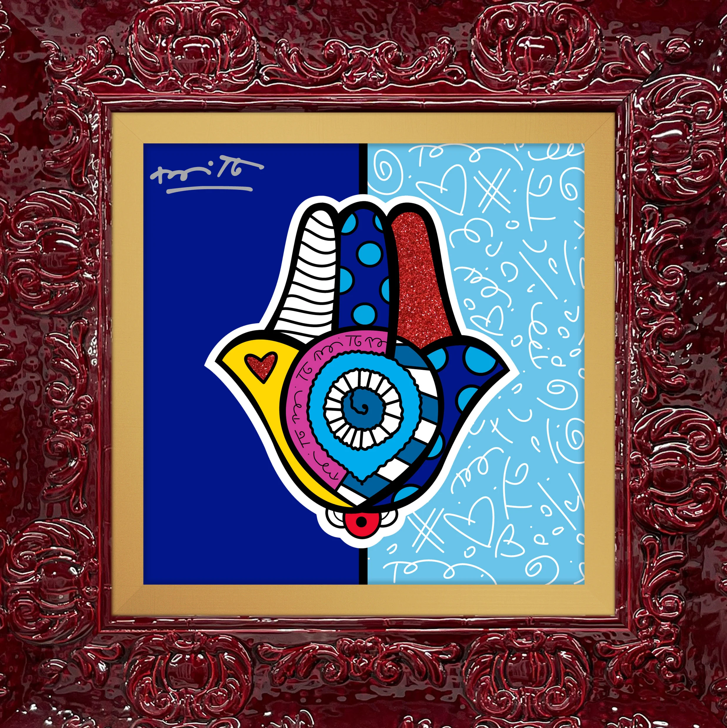 Mazel Tov (Hamsa) - Limited Edition Print - Image 13