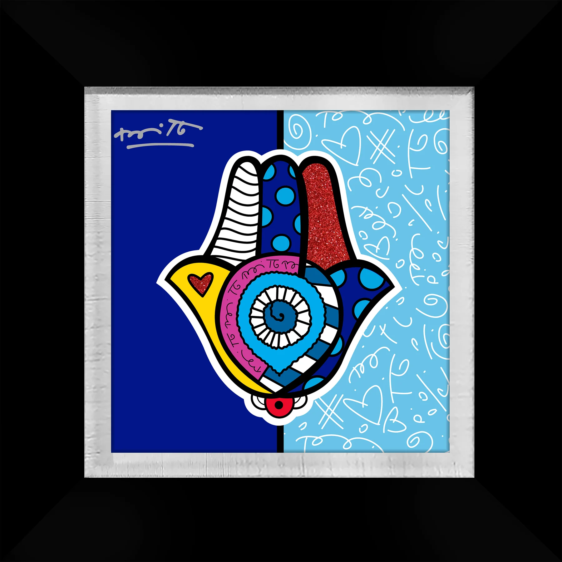 Mazel Tov (Hamsa) - Limited Edition Print - Image 4