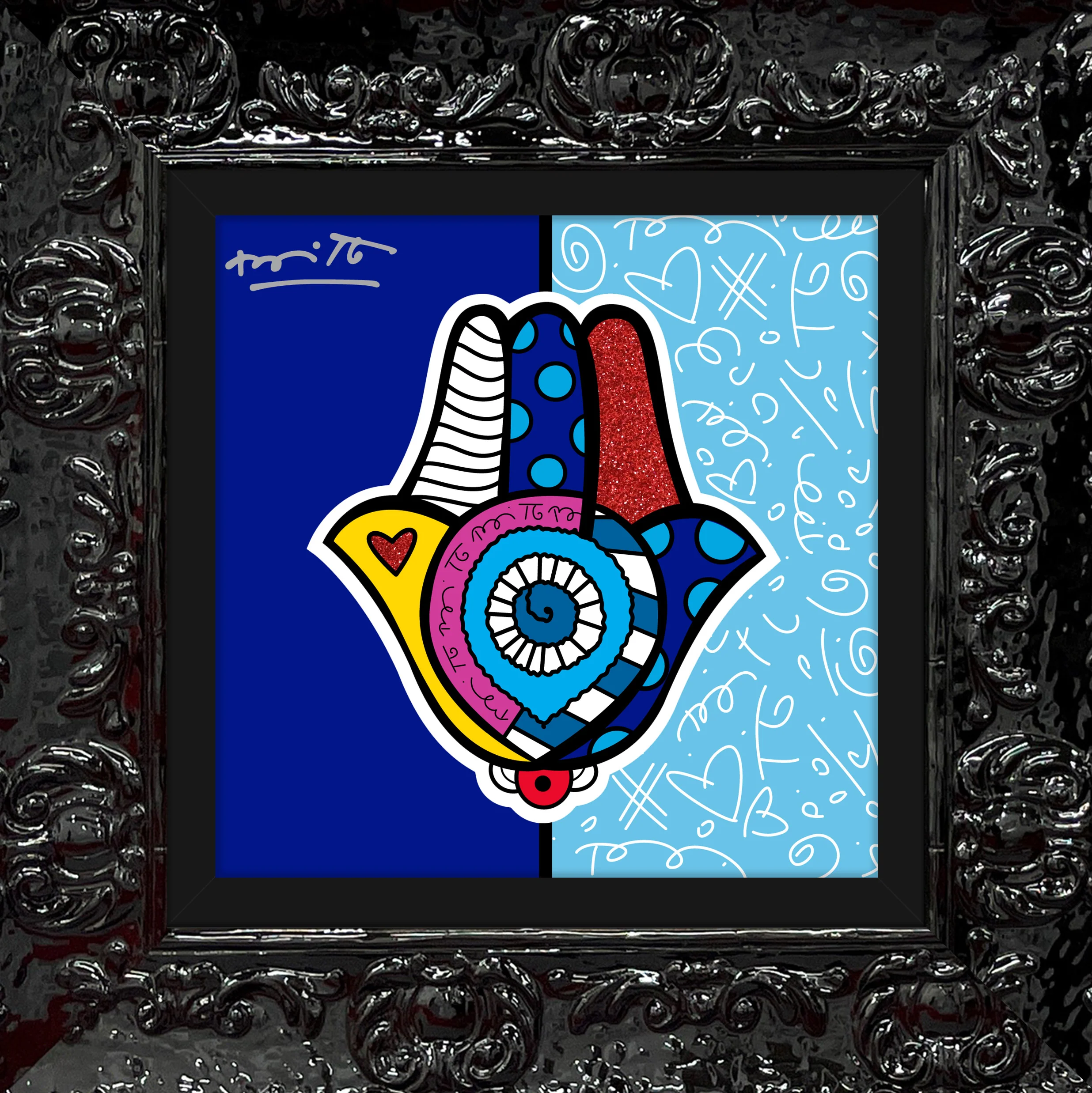 Mazel Tov (Hamsa) - Limited Edition Print - Image 7