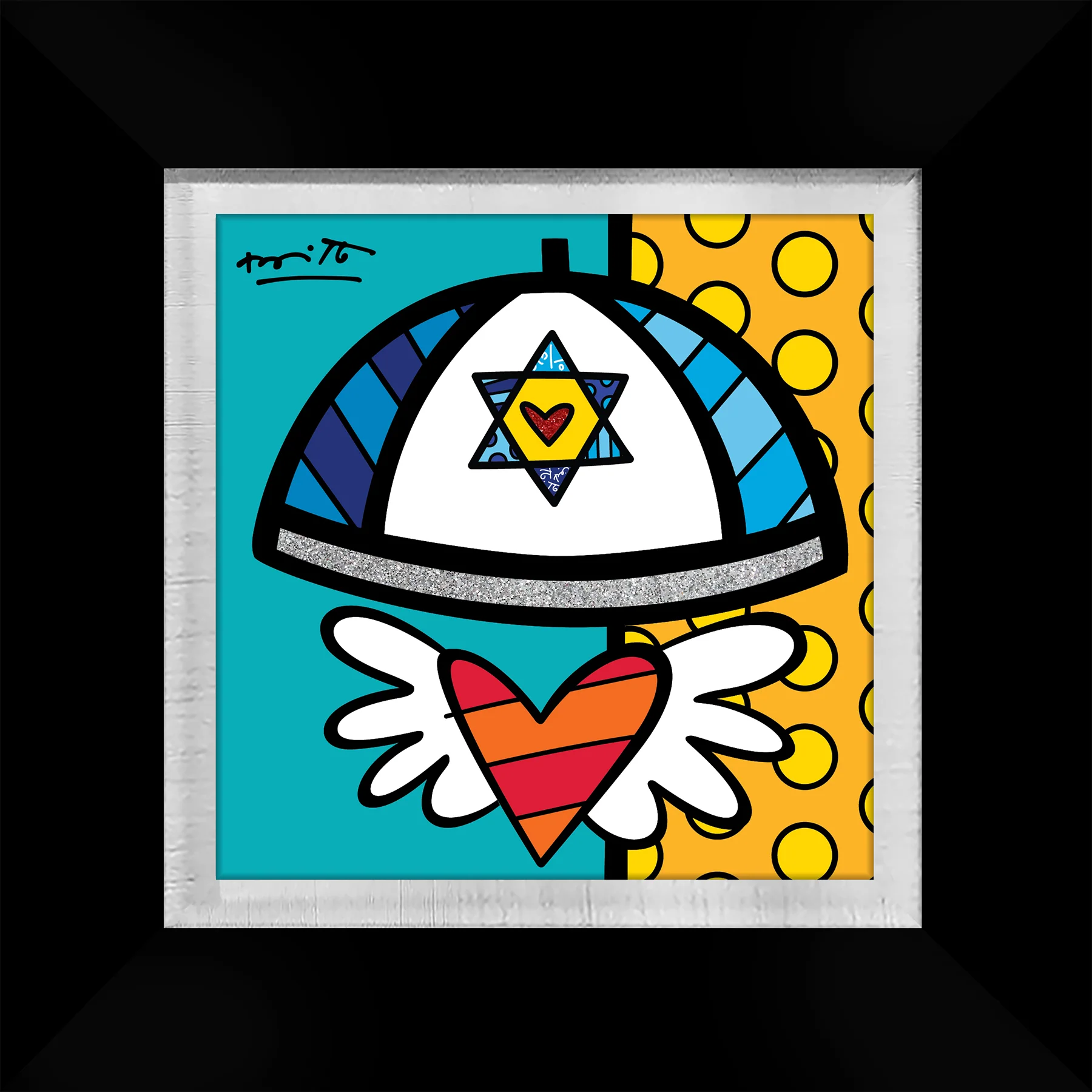 Mazel Tov (Kippah) - Limited Edition Print - Image 4