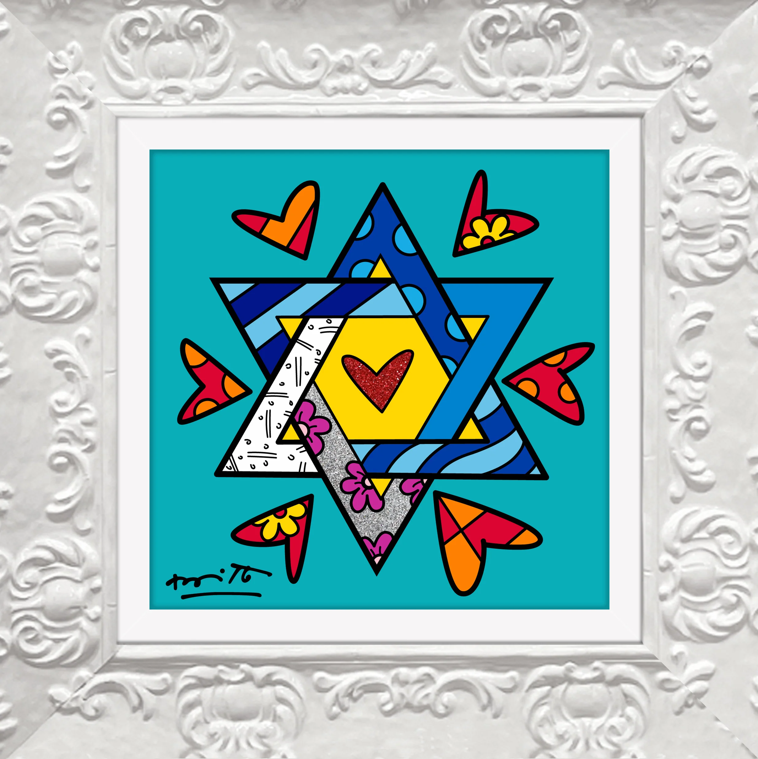 Mazel Tov (Star of David) - Limited Edition Print - Image 16
